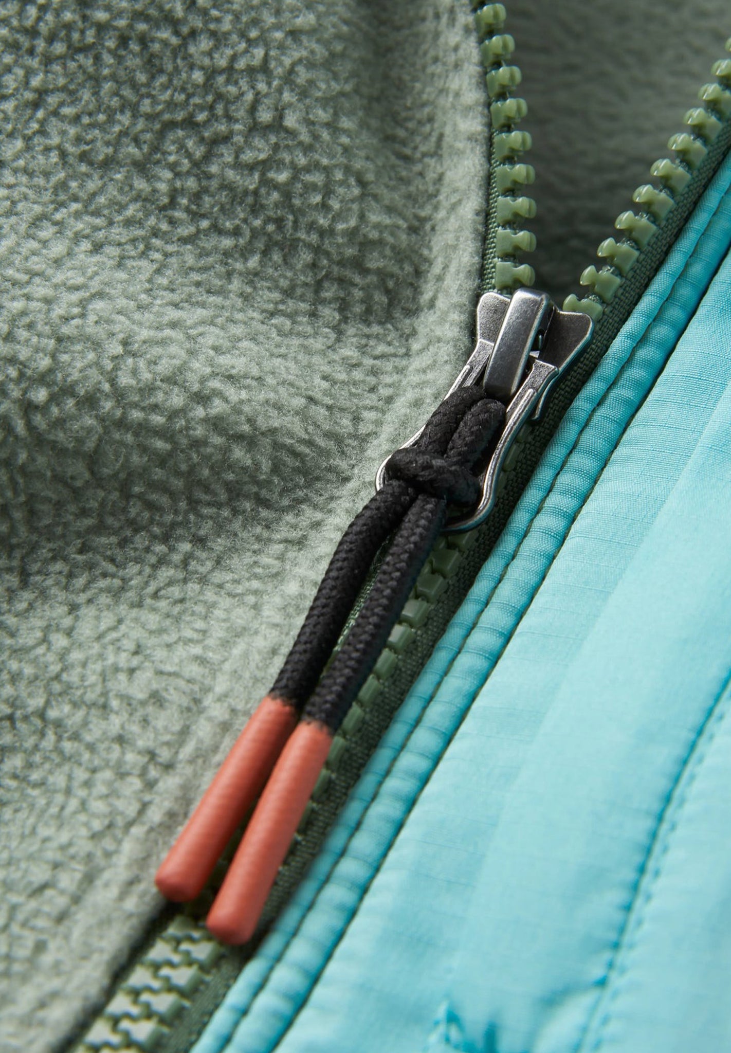 PASSENGER - Caspian Full Zip Recycled Polar Fleece - Wild Green - BACKYARD