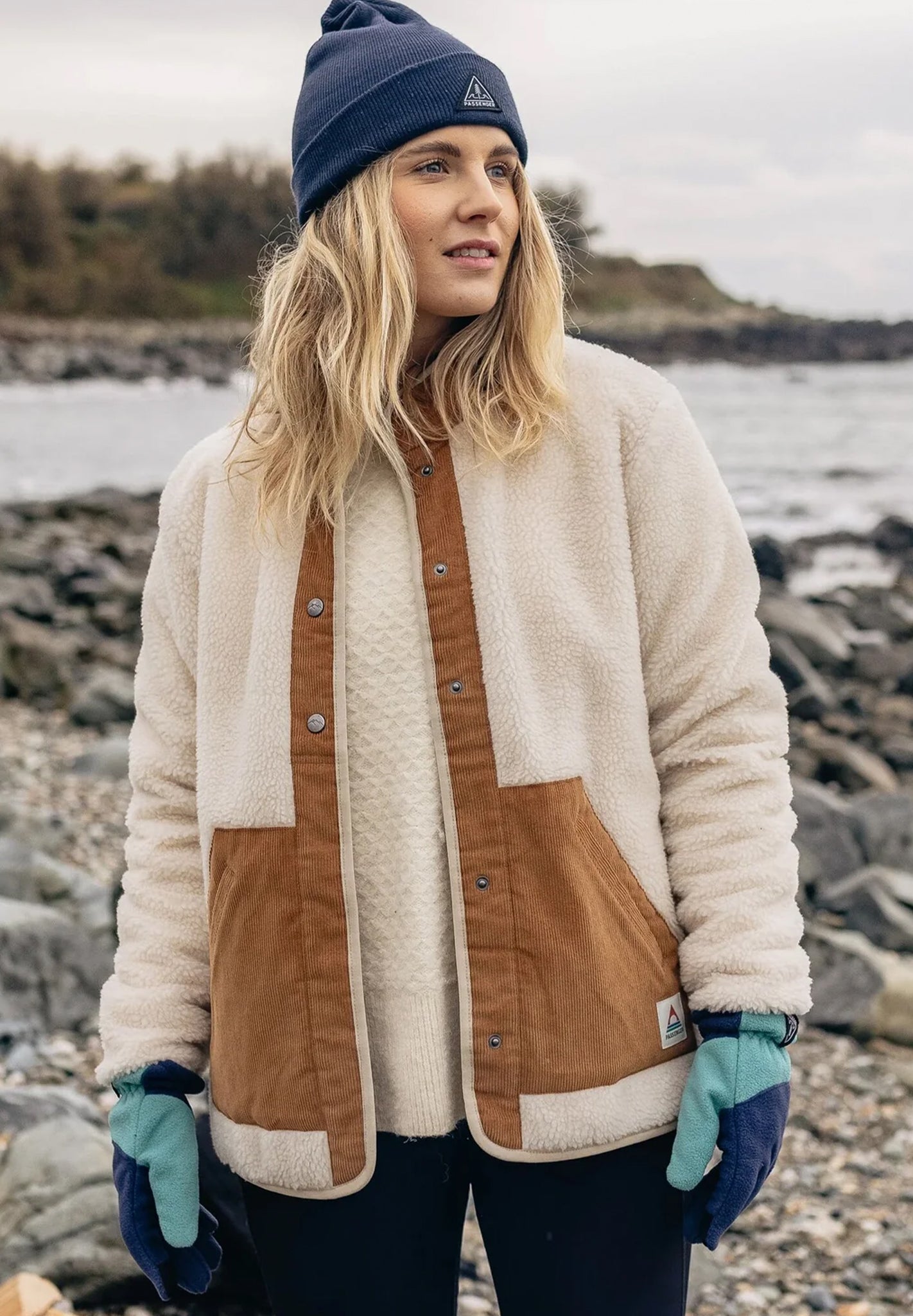 PASSENGER - Clover Recycled Deep - Pile Sherpa Fleece - BACKYARD