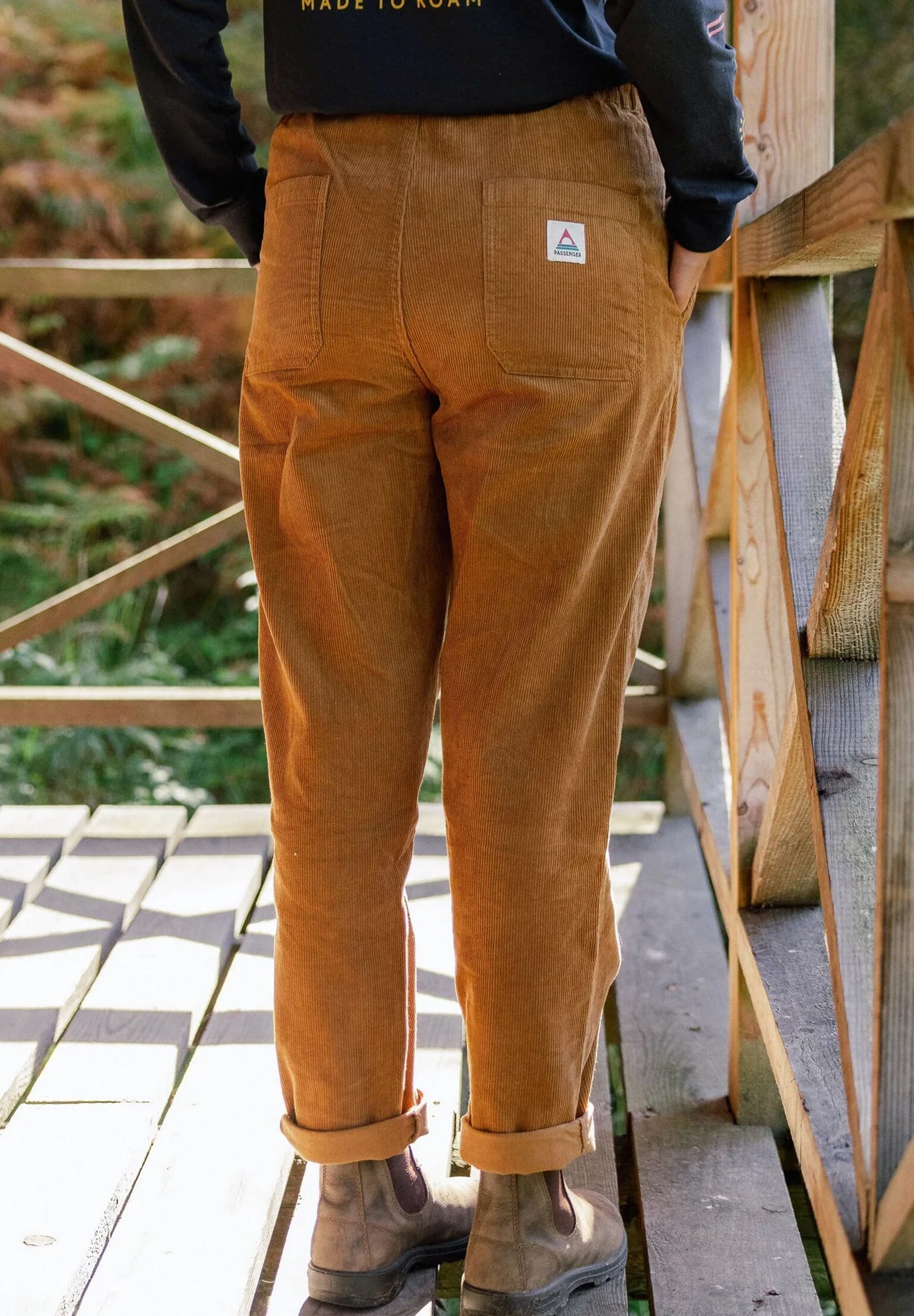 PASSENGER - Compass Recycled Corduroy Trouser - BACKYARD