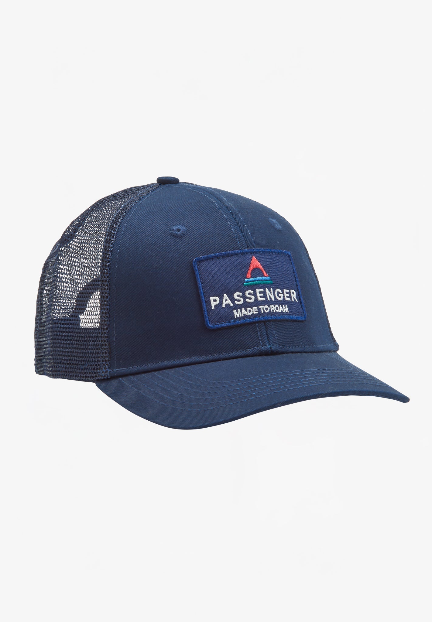 PASSENGER - Core Organic Cotton Trucker Cap - Rich Navy - BACKYARD