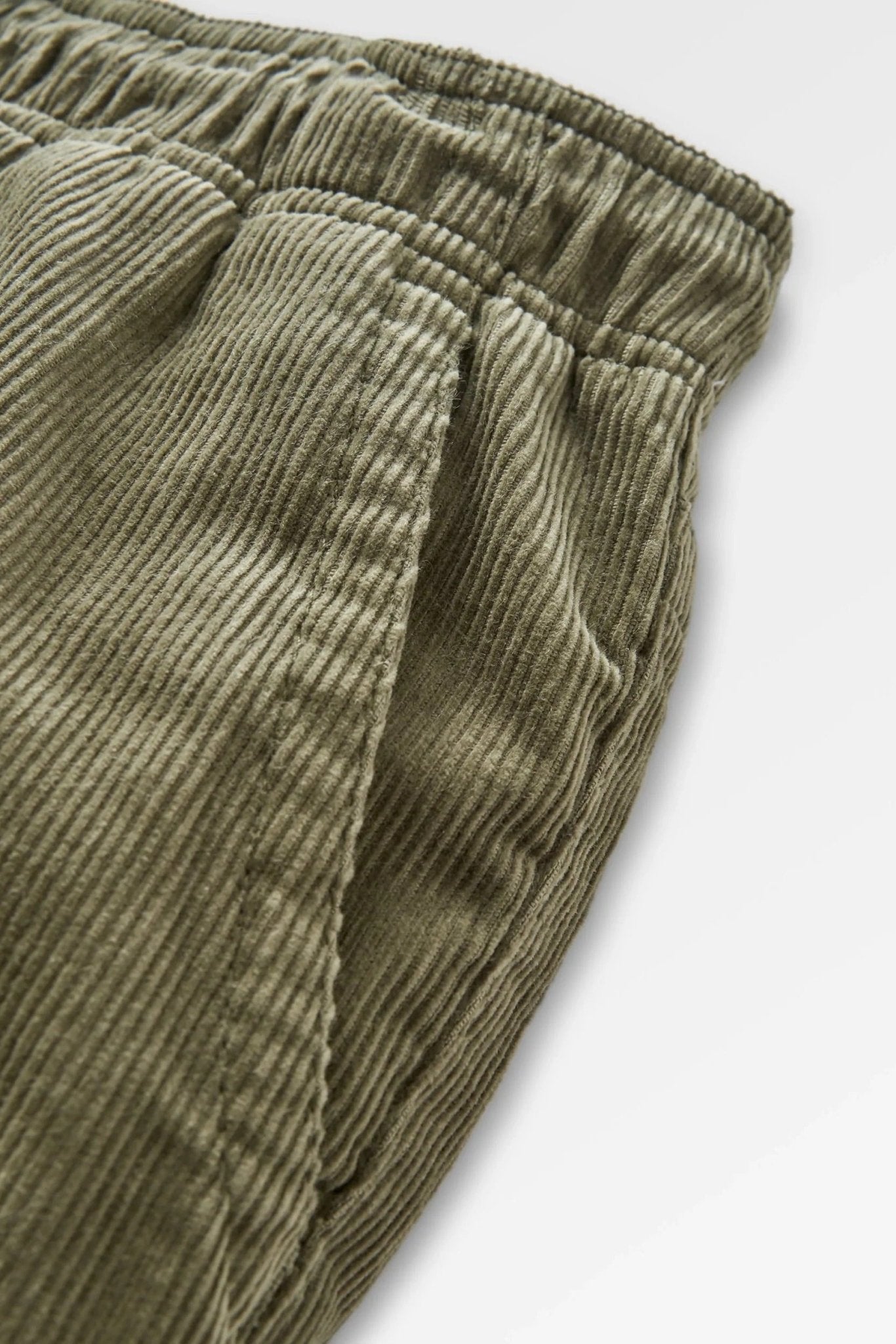 PASSENGER - Drifter Cord Short 2.0 - Dusty Olive - BACKYARD