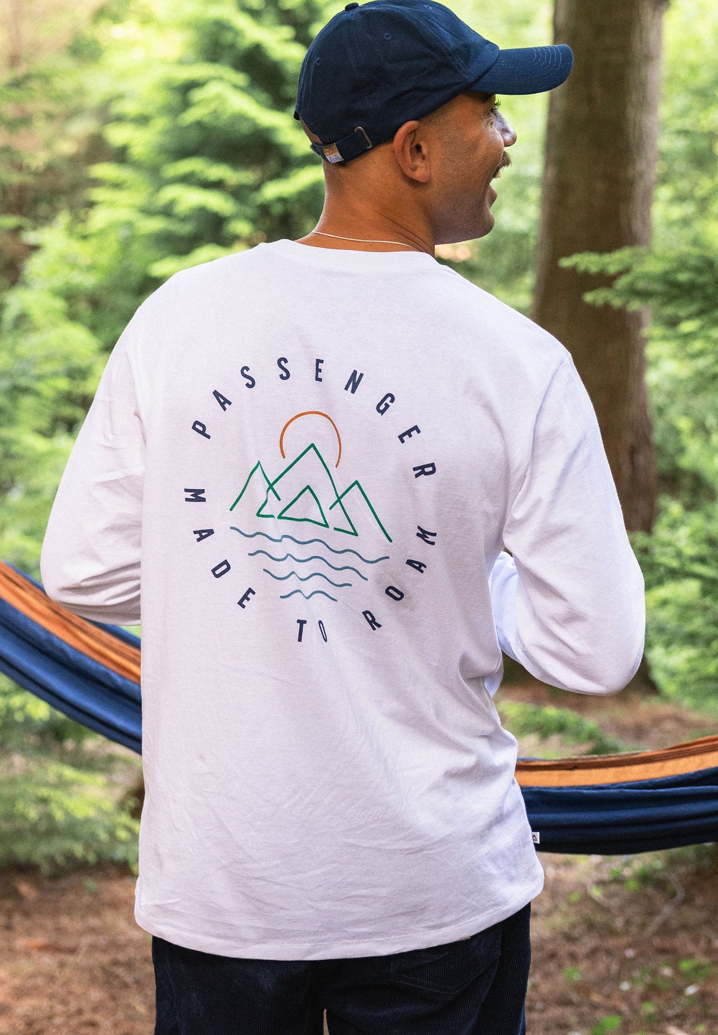 PASSENGER - Escapism Recycled LS T-Shirt - White - BACKYARD