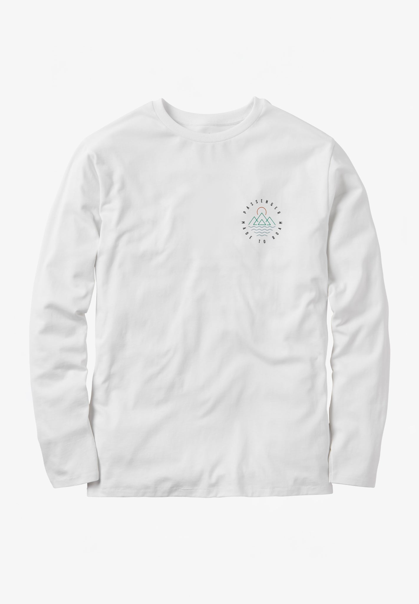 PASSENGER - Escapism Recycled LS T-Shirt - White - BACKYARD