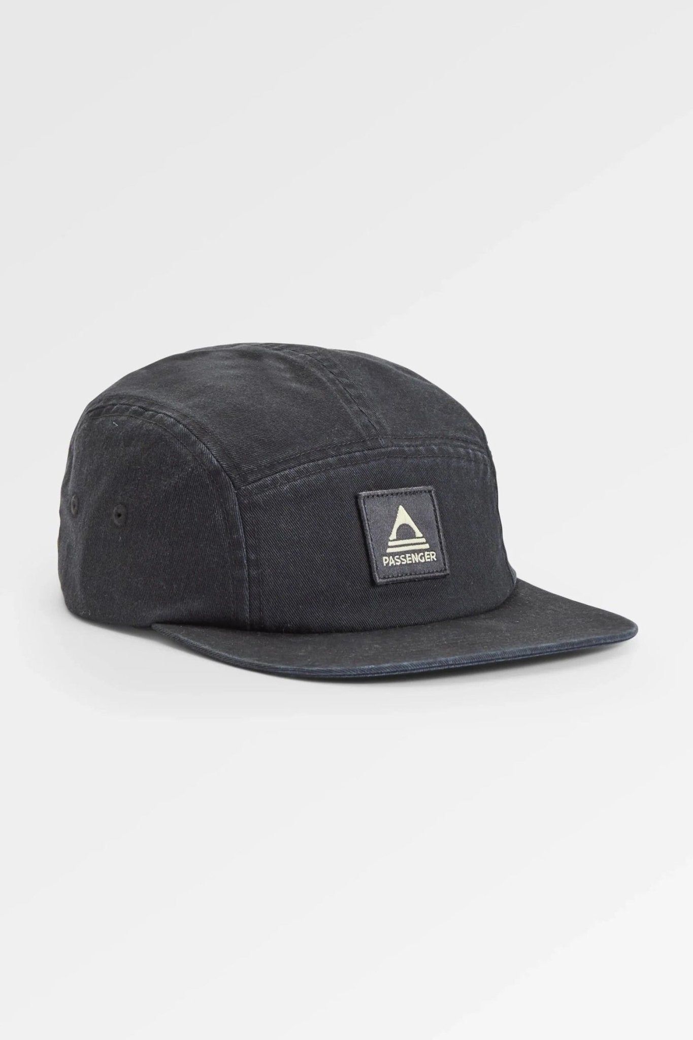 PASSENGER - Fixie Organic 5 Panel Cap 2.0 - Faded Black - BACKYARD