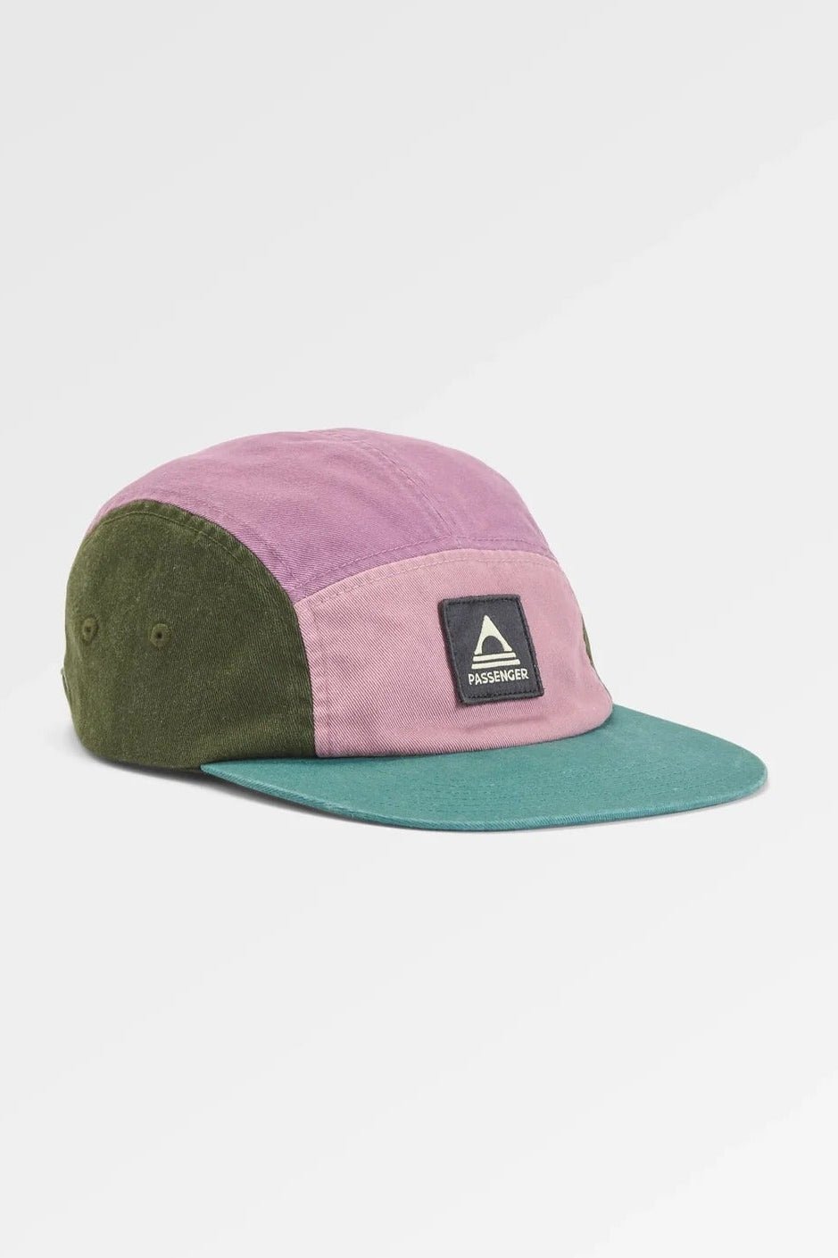 PASSENGER - Fixie Organic 5 Panel Cap 2.0 - Grape Multi - BACKYARD