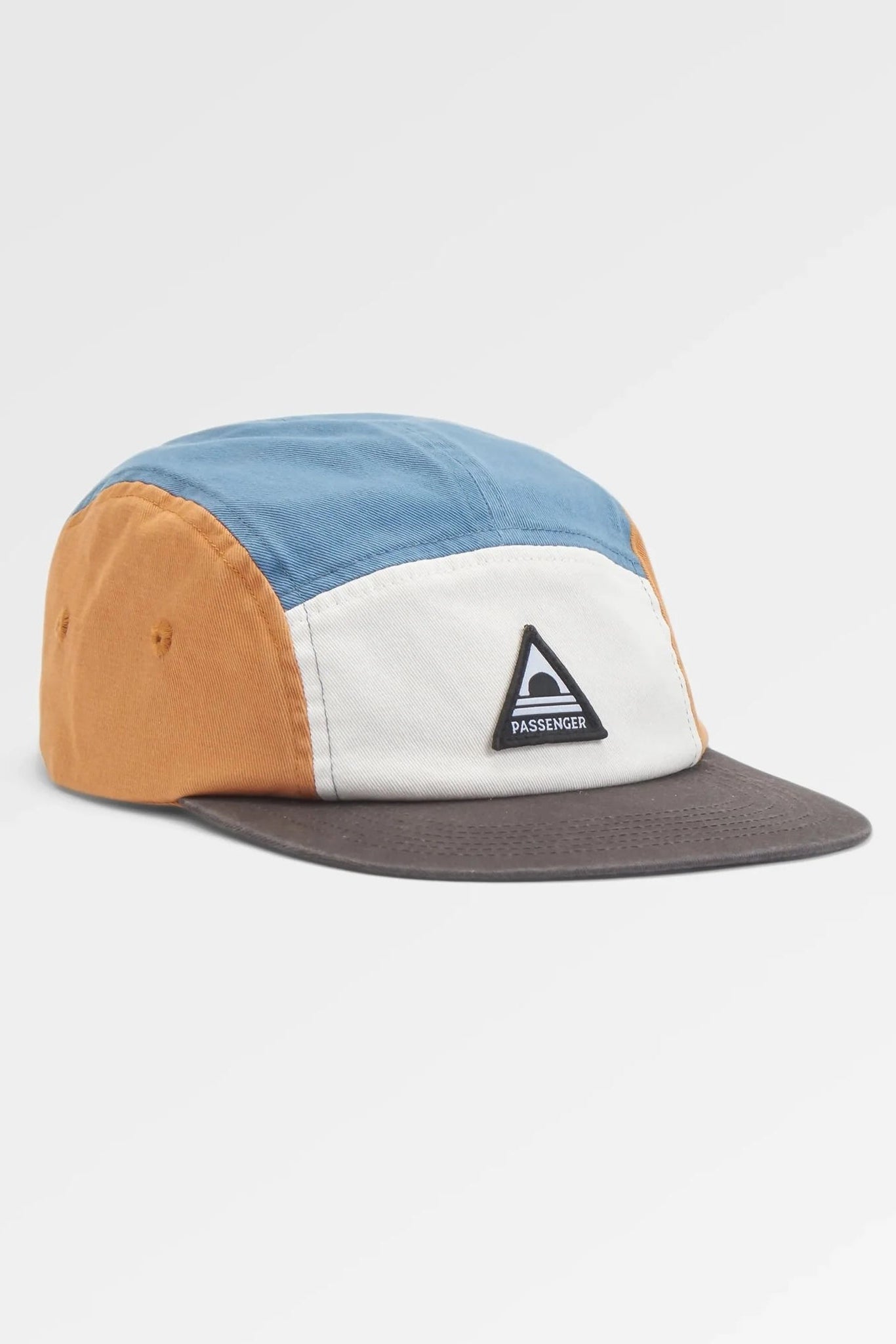 PASSENGER - Fixie Recycled 5 Panel Cap - Spruce Yellow Multi - BACKYARD