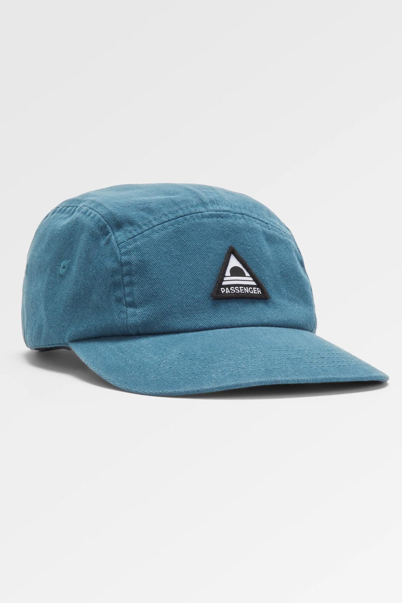 PASSENGER - Fixie Recycled 5 Panel Cap - Tidal Blue - BACKYARD