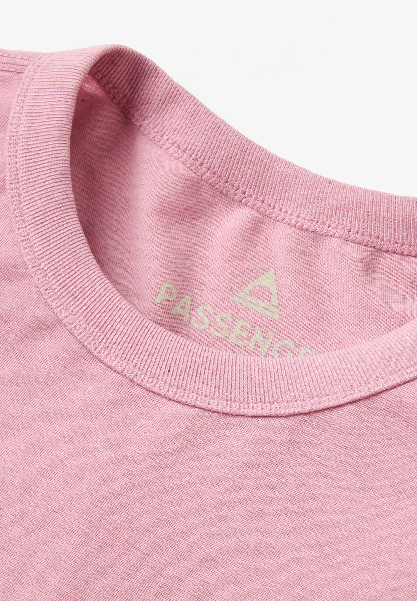 PASSENGER - Heritage Recycled Relaxed Fit LS T-Shirt - Pink Haze - BACKYARD