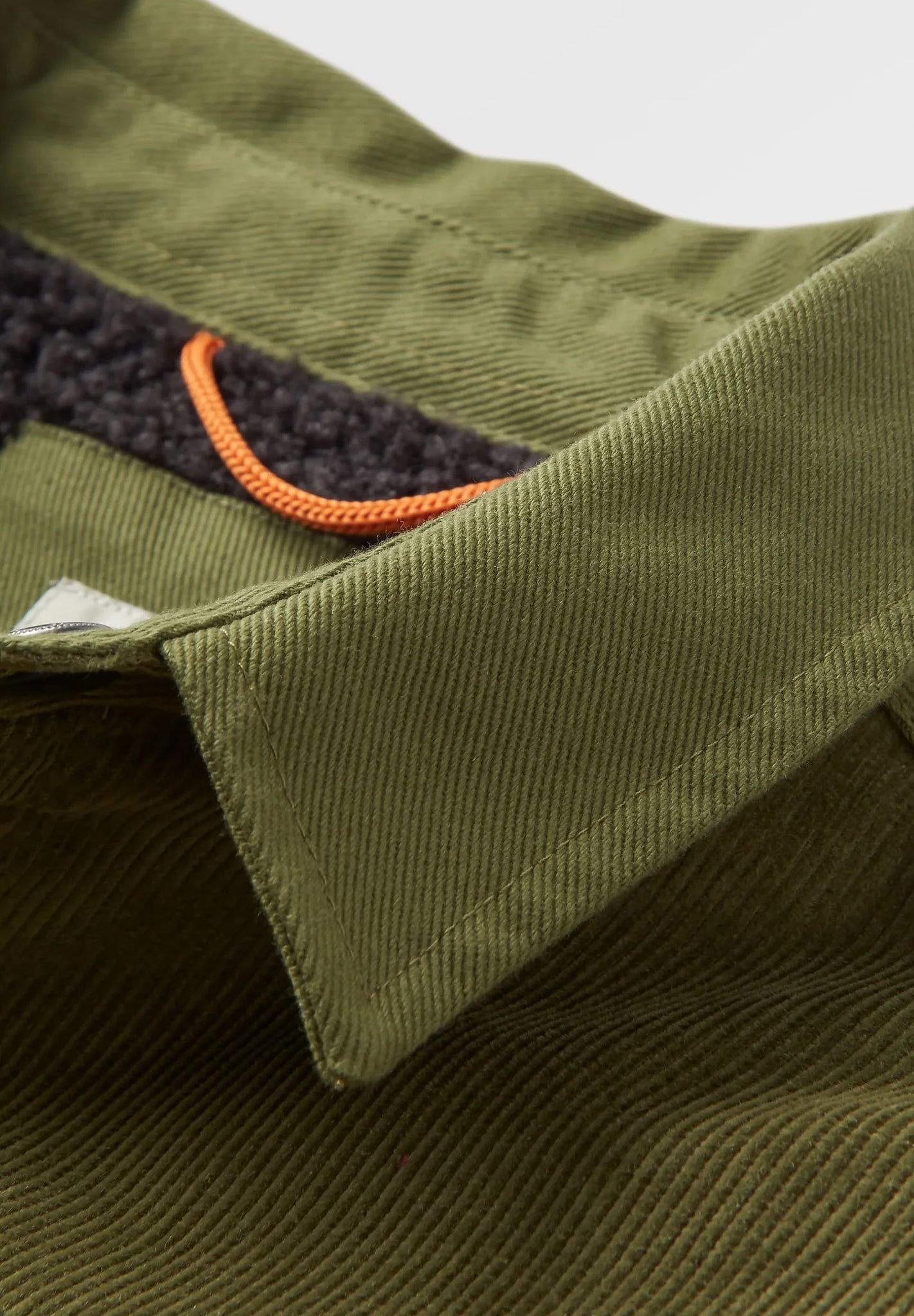 PASSENGER - Kodiak 2.0 Sherpa Lined Cord Overshirt - Khaki - BACKYARD