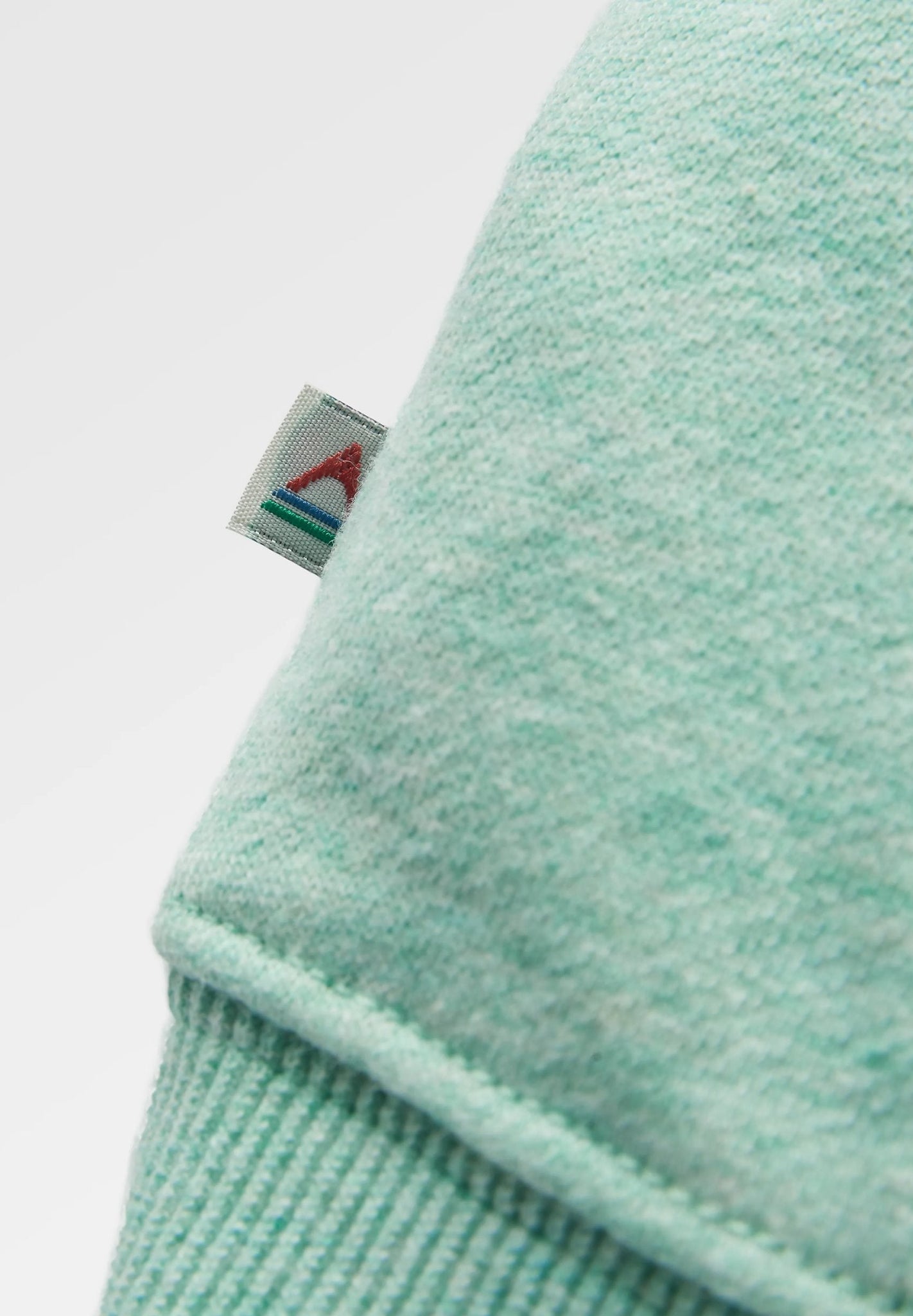 PASSENGER - Laidback Organic Cotton Hoodie - Aqua Marl - BACKYARD
