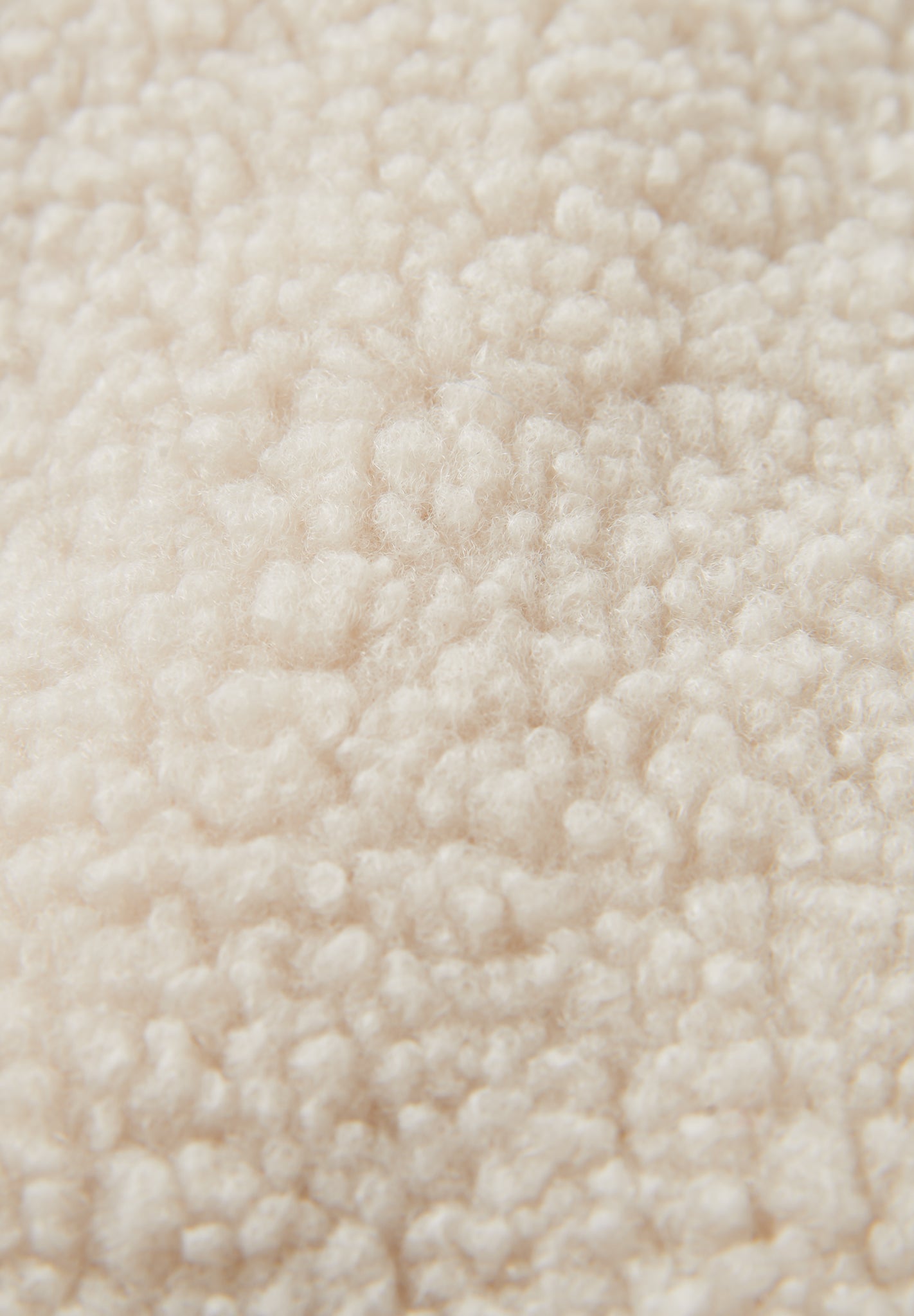 PASSENGER - Lucia Recycled Sherpa Fleece - Vintage White - BACKYARD