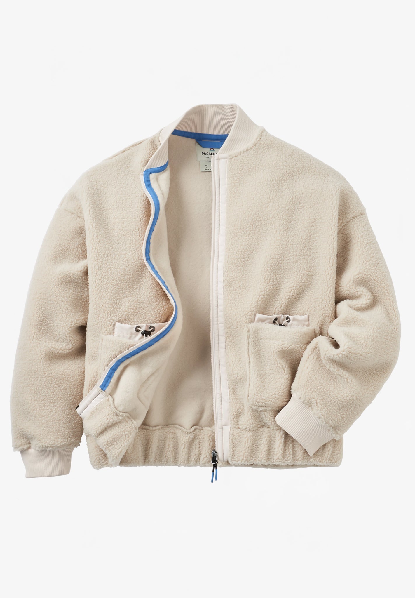 PASSENGER - Lucia Recycled Sherpa Fleece - Vintage White - BACKYARD