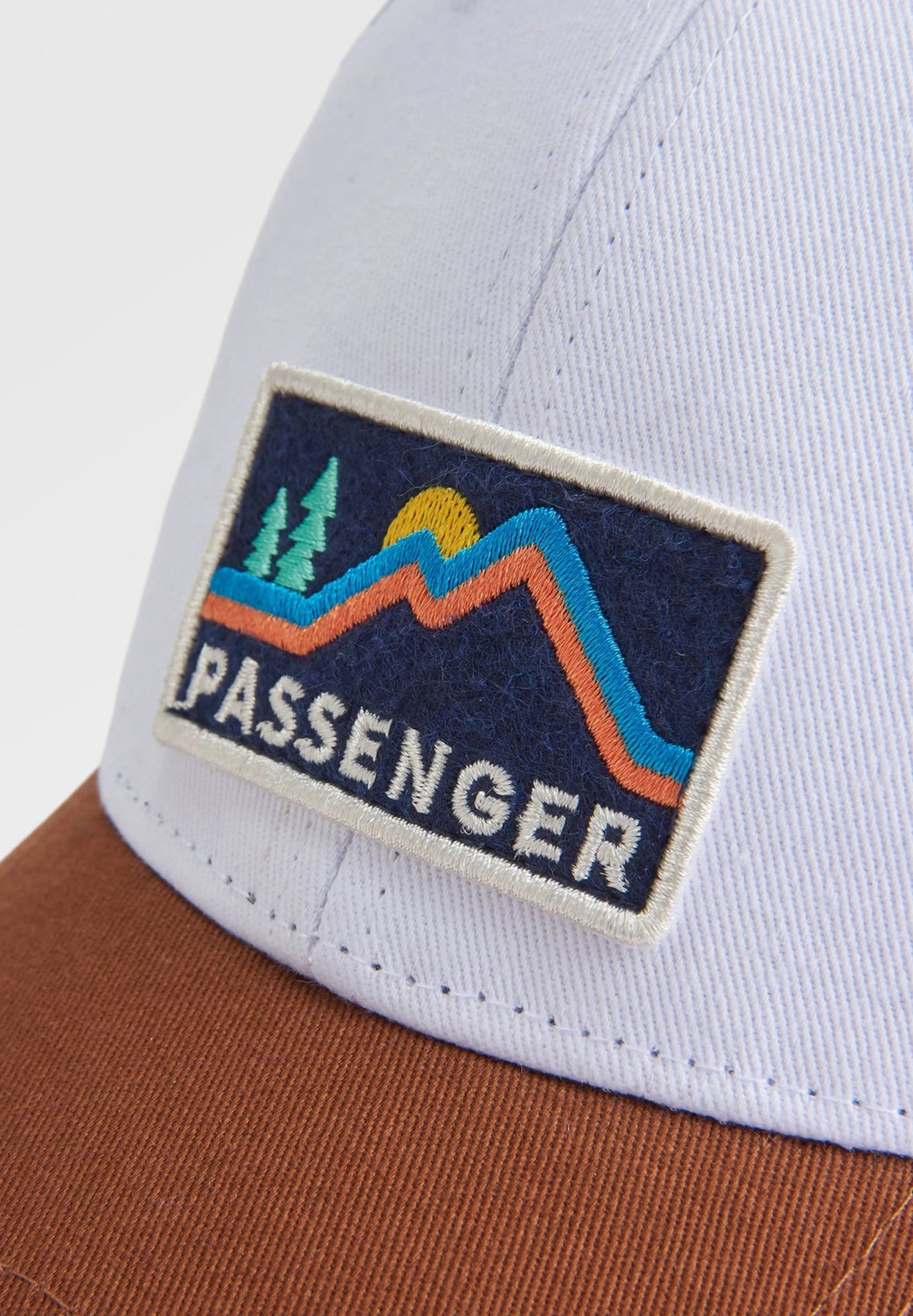 PASSENGER - Made To Roam Mesh Snapback Cap - Rich Navy Rubber - BACKYARD