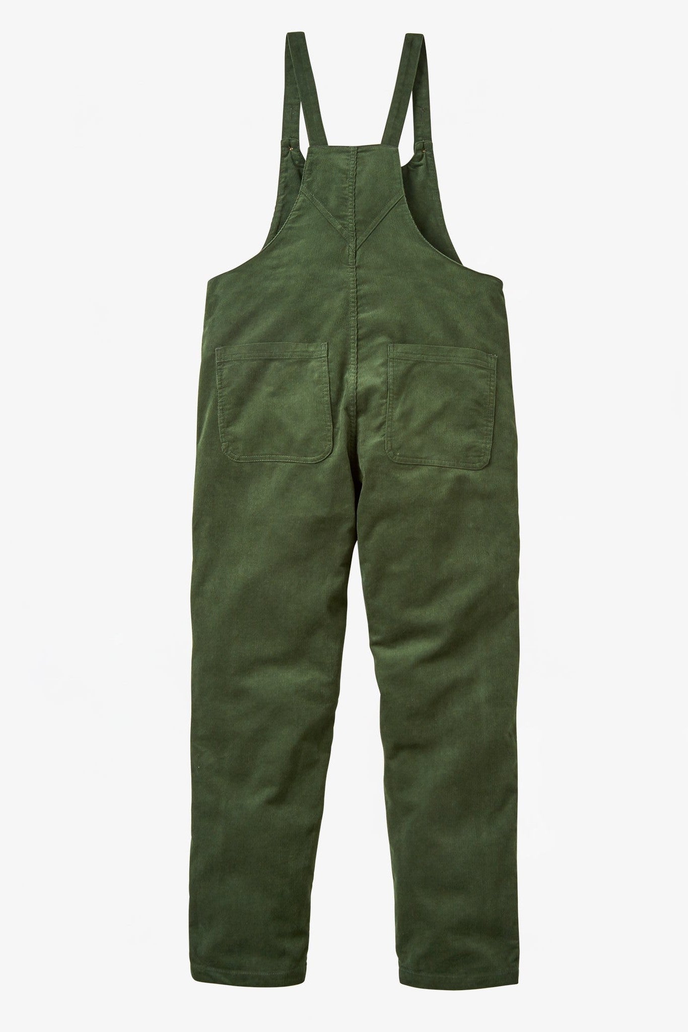 PASSENGER - Meadows Organic Cotton Corduroy Dungarees - Fir Tree - BACKYARD