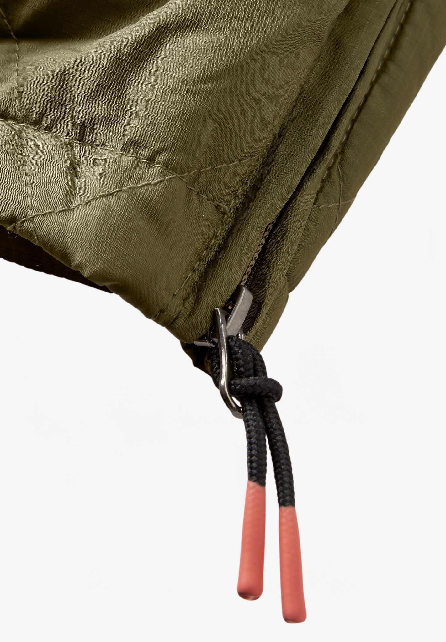 PASSENGER - Oceanic Recycled Insulated 1/2 Zip Jacket - Black Khaki - BACKYARD