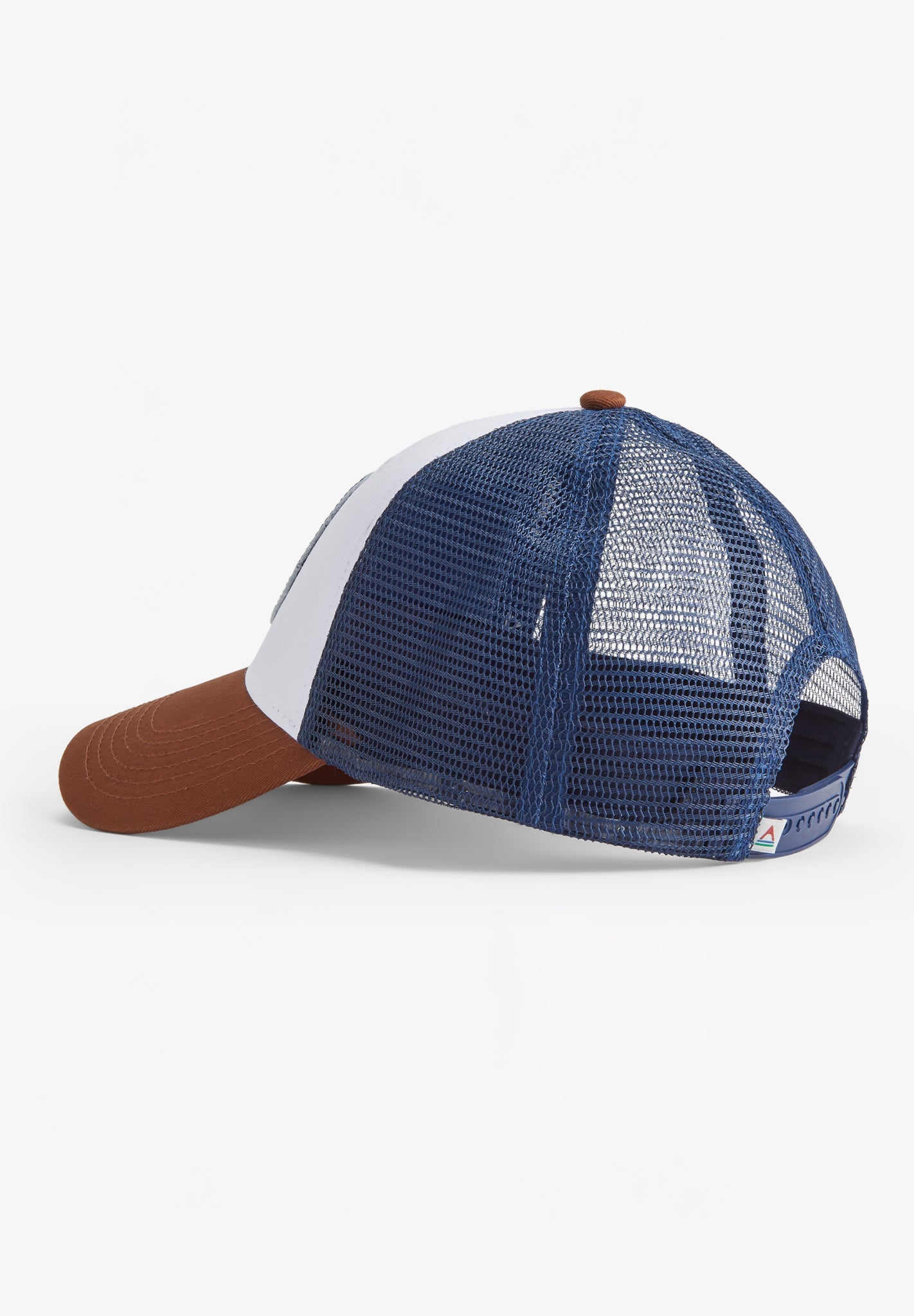 PASSENGER - Odyssey Mesh Snapback Cap - Rich Navy Rubber - BACKYARD