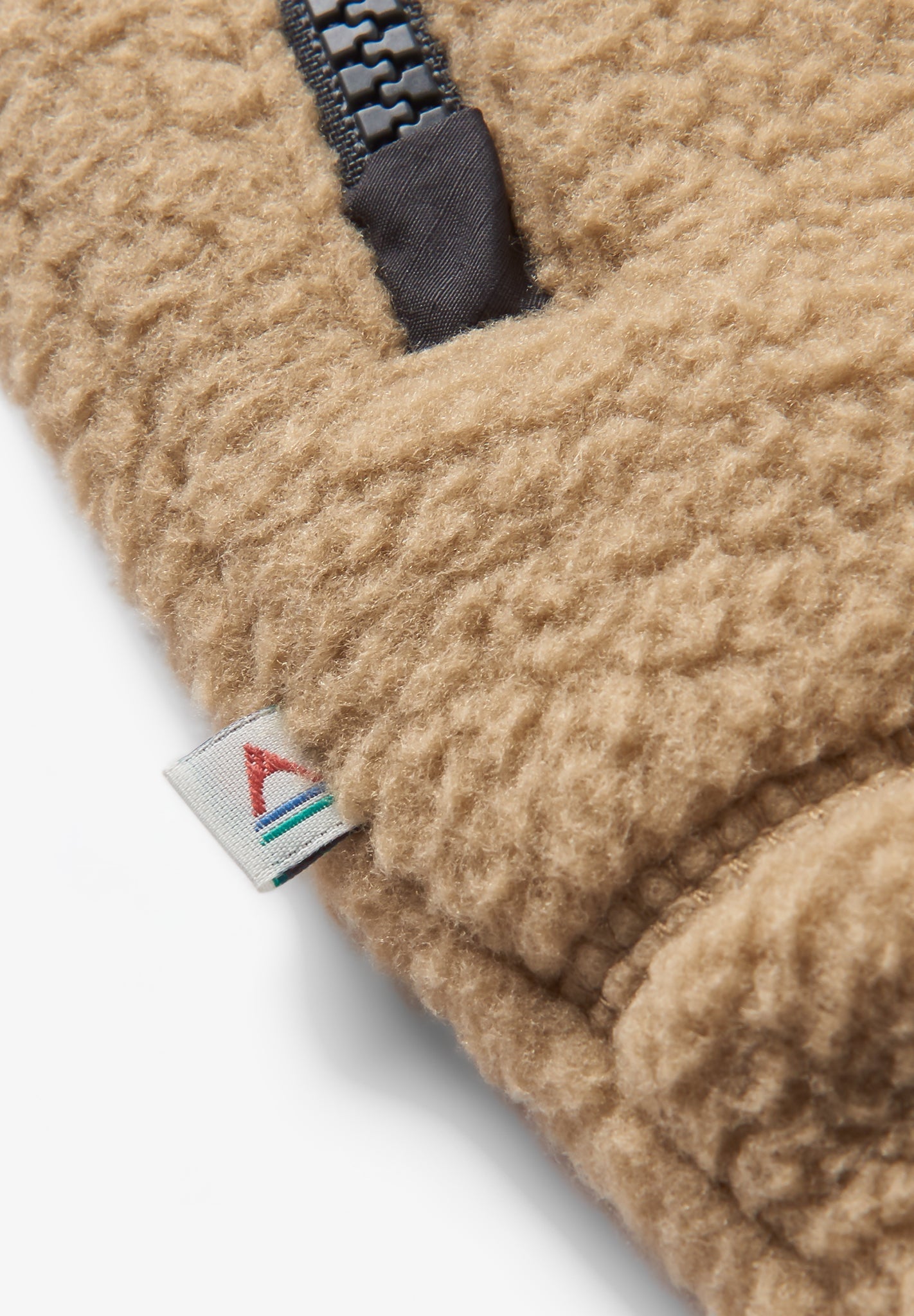 PASSENGER - Offgrid 2.0 1/2 Zip Recycled Sherpa - Fleece - Biscuit - BACKYARD