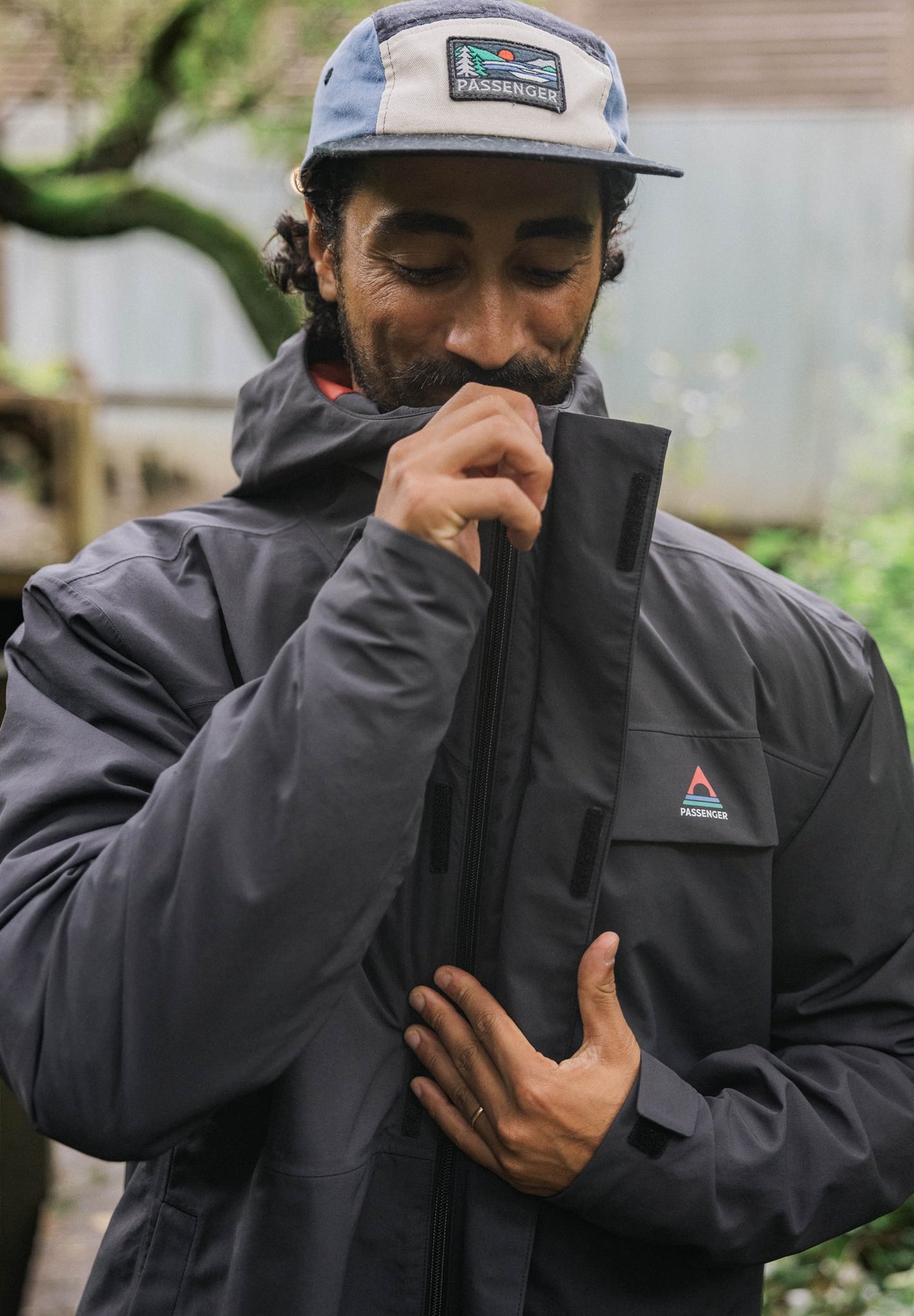 PASSENGER - Overland Waterproof Jacket - Black - BACKYARD