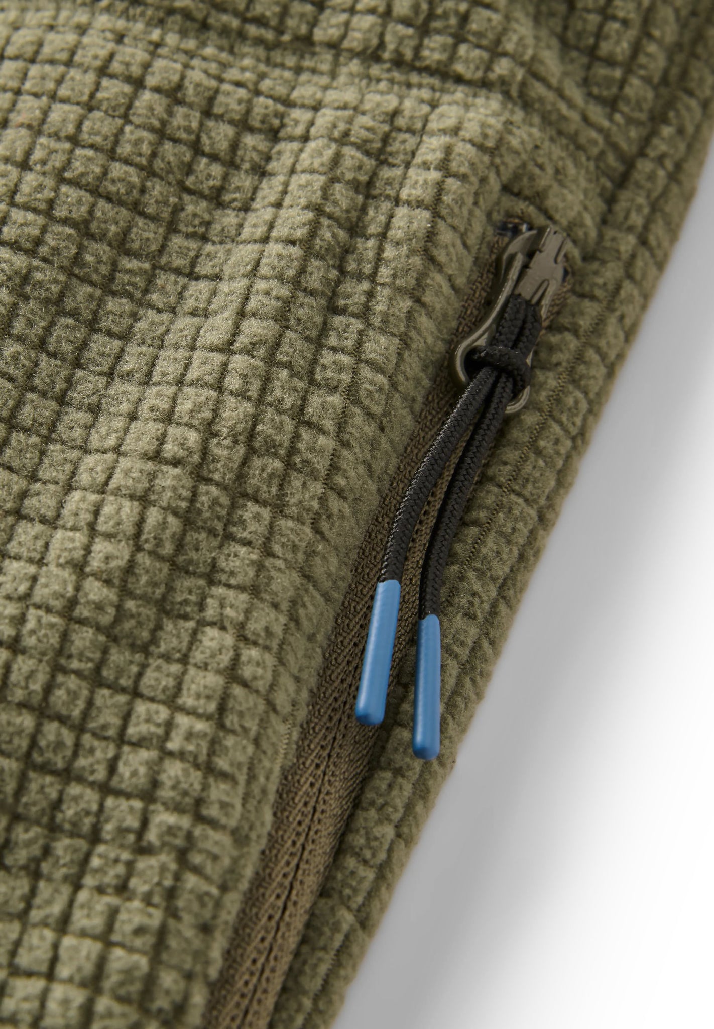 Point Grid Recycled Fleece Hoodie