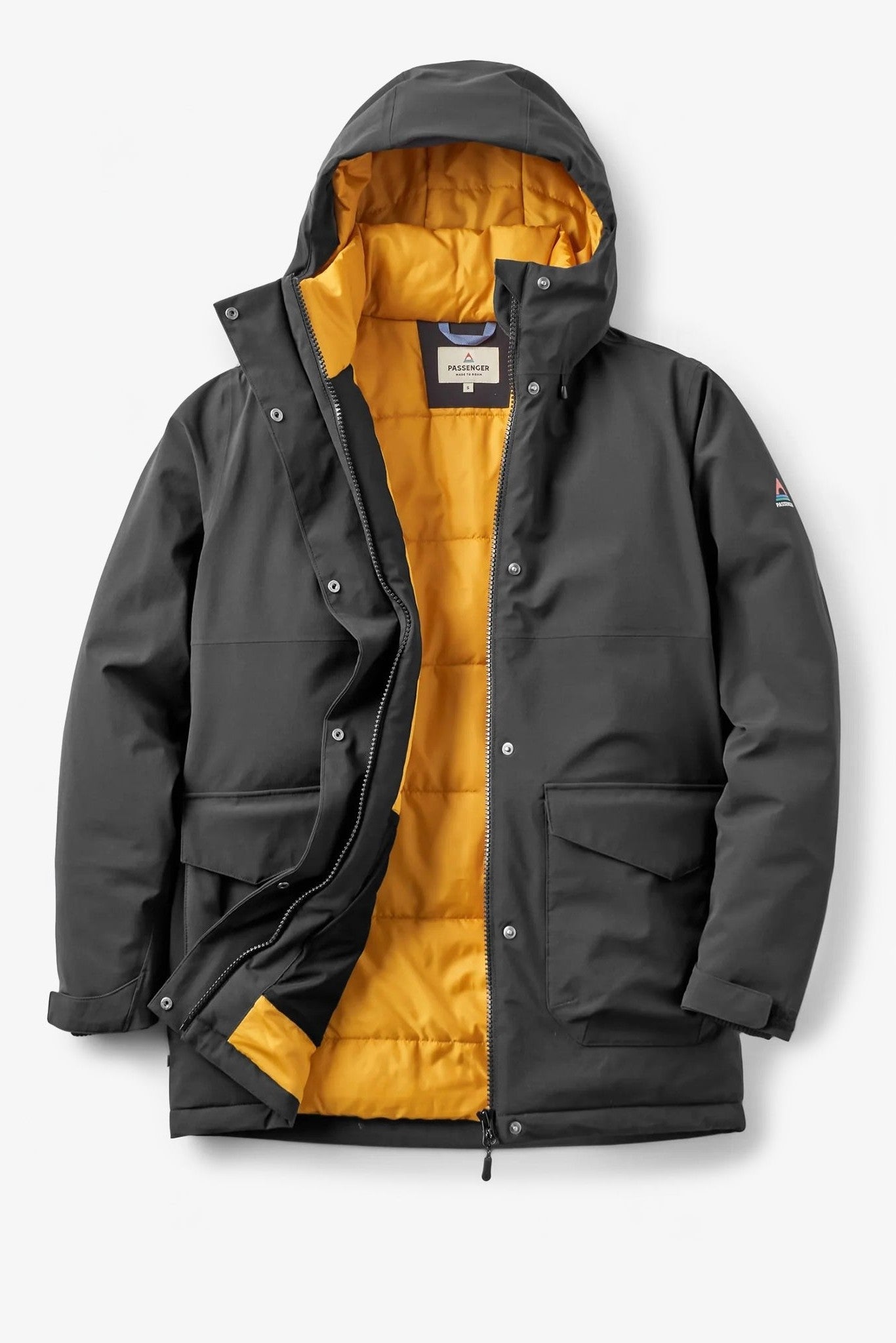 PASSENGER - Telluride Recycled Waterproof Parka - Black - BACKYARD