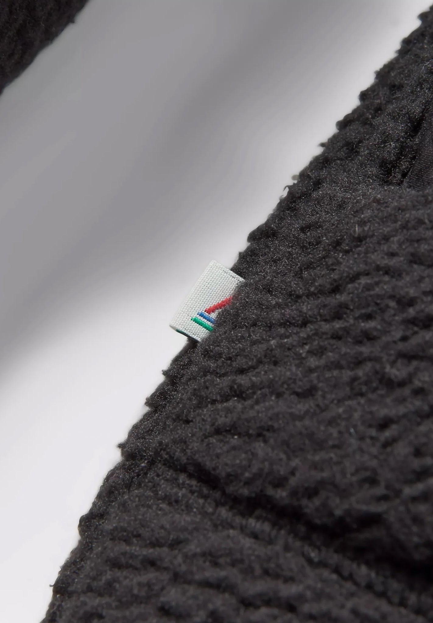 PASSENGER - Ventura 1/2 Zip Recycled Sherpa Fleece - Black - BACKYARD