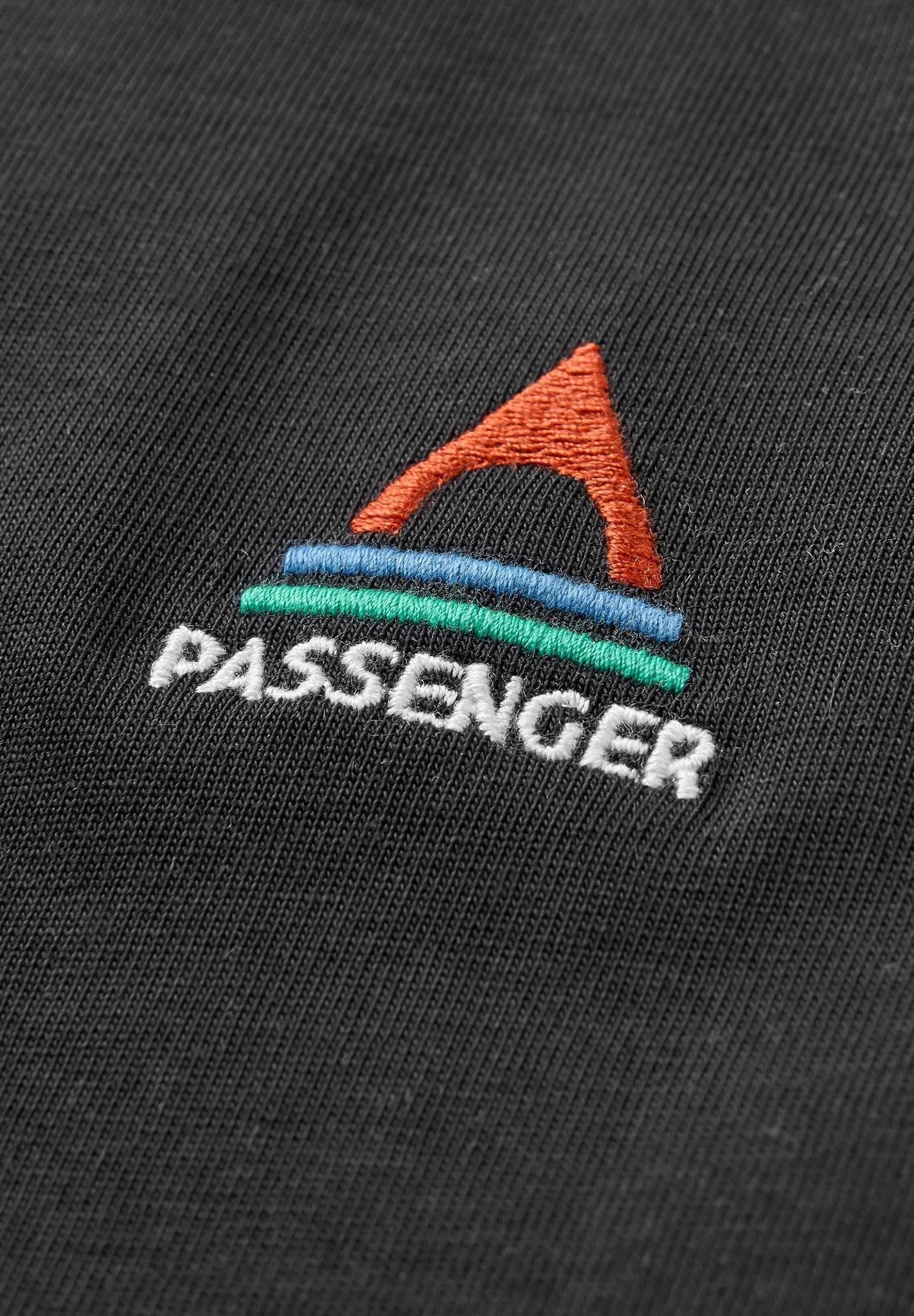 PASSENGER - Vita Organic Relaxed Fit T-Shirt - Black - BACKYARD