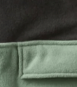 PASSENGER - Woodland Hooded 1/2 Zip Recycled Polar Fleece - Black Dark Forest - BACKYARD