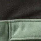 PASSENGER - Woodland Hooded 1/2 Zip Recycled Polar Fleece - Black Dark Forest - BACKYARD