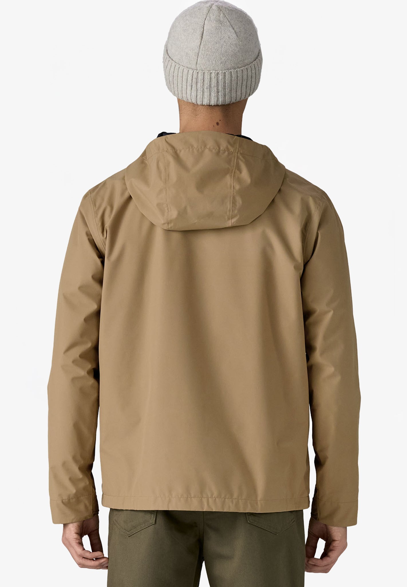 PATAGONIA - Men's Jackson Glacier Rain Jacket - Slab Khaki - BACKYARD