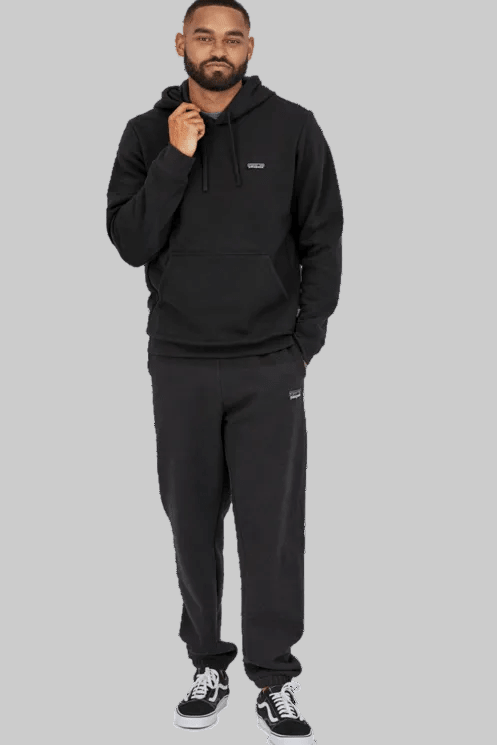 PATAGONIA - Men's P - 6 Label Uprisal Hoody - Black - BACKYARD