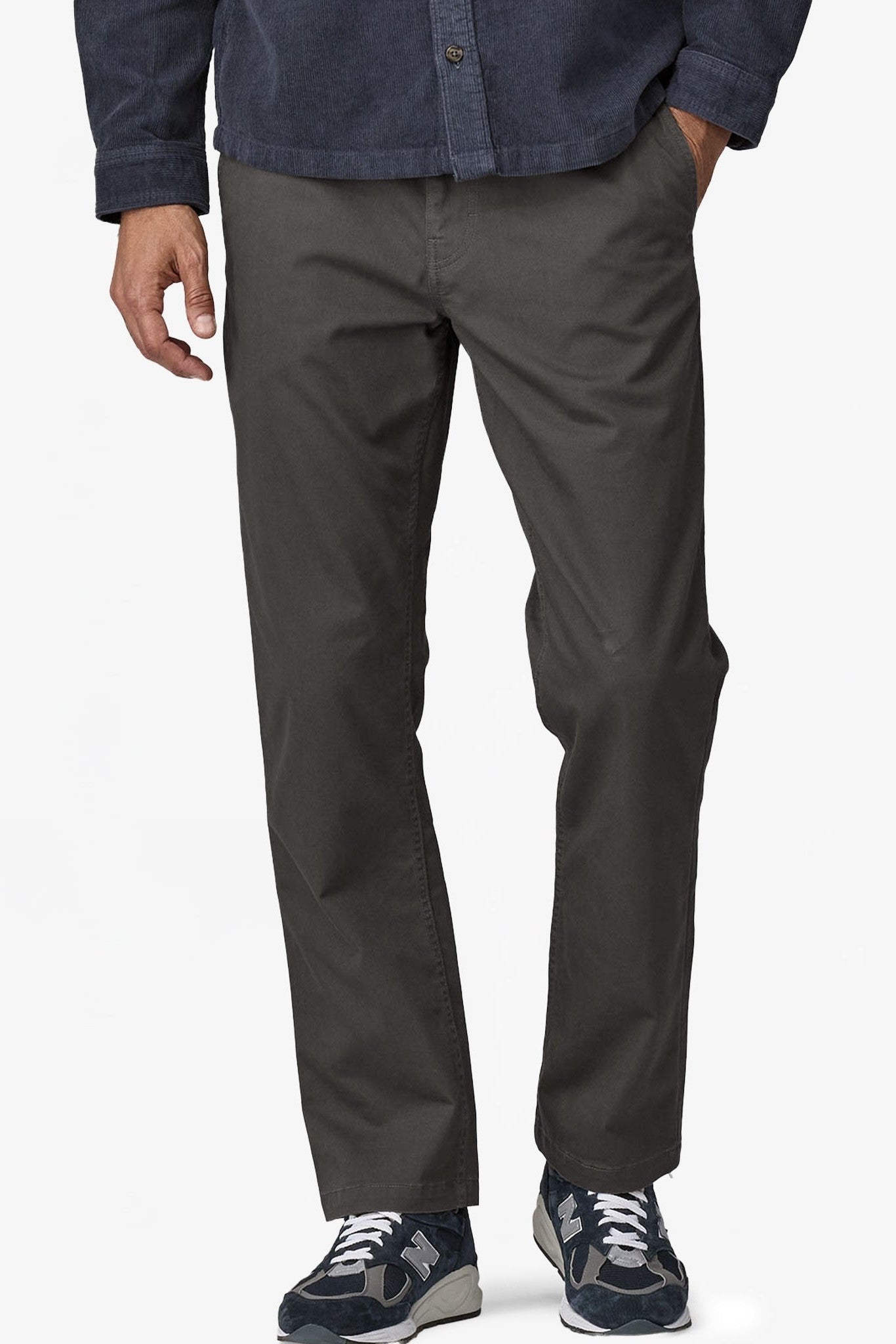 PATAGONIA - Men's Twill Traveler Chino Pants - Forge Grey - BACKYARD