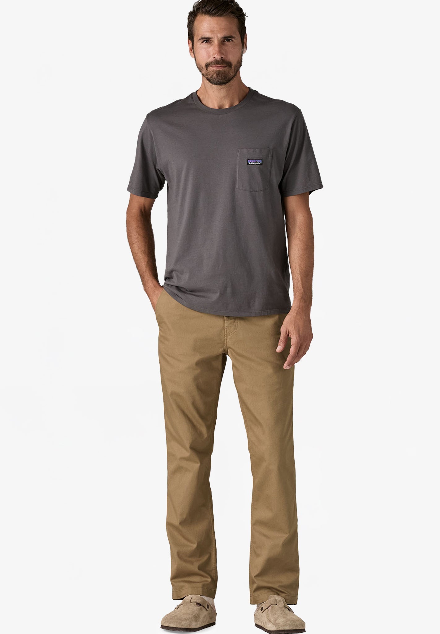 PATAGONIA - Men's Twill Traveler Chino Pants - Slab Khaki - BACKYARD