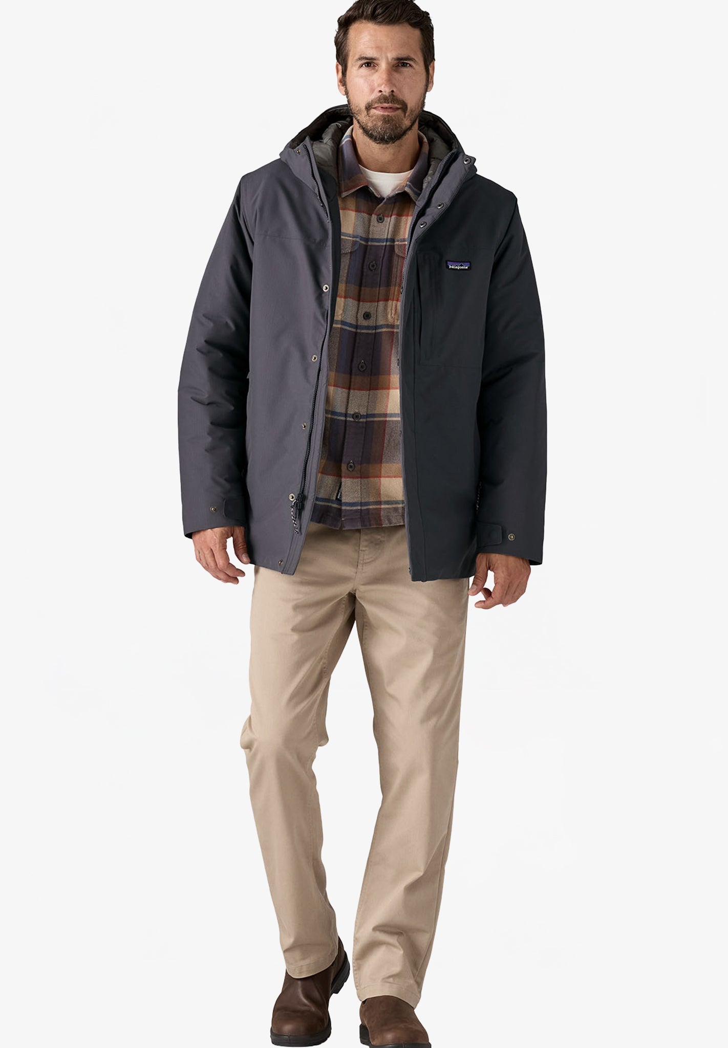 PATAGONIA - Men's Windshadow Parka - Forge Grey - BACKYARD