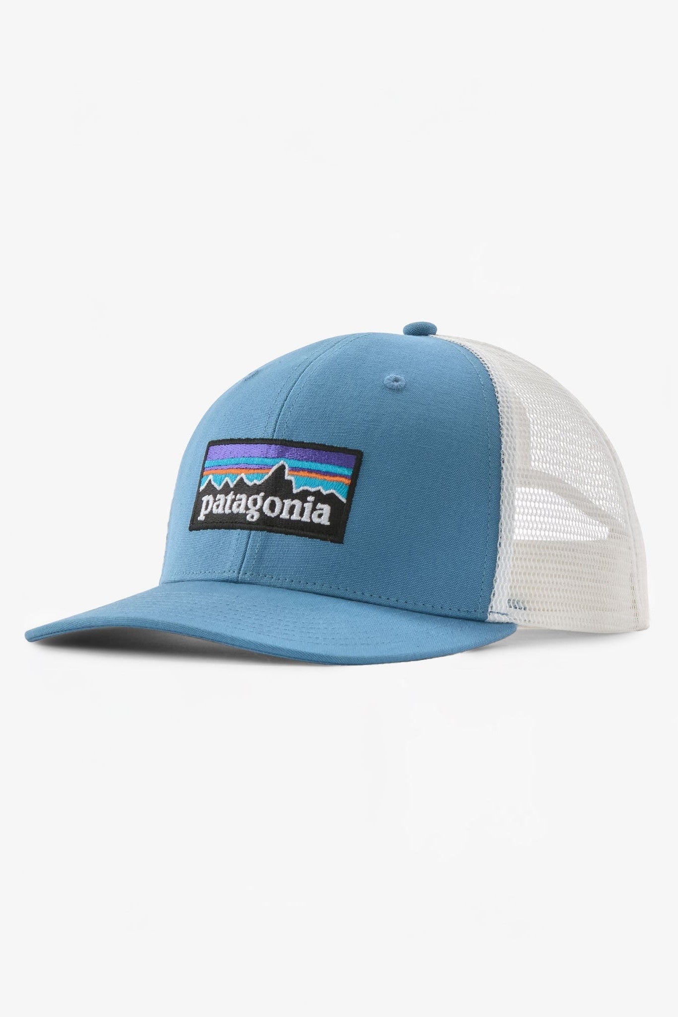 PATAGONIA - P - 6 Logo Trucker Hat - Shore Blue - BACKYARD