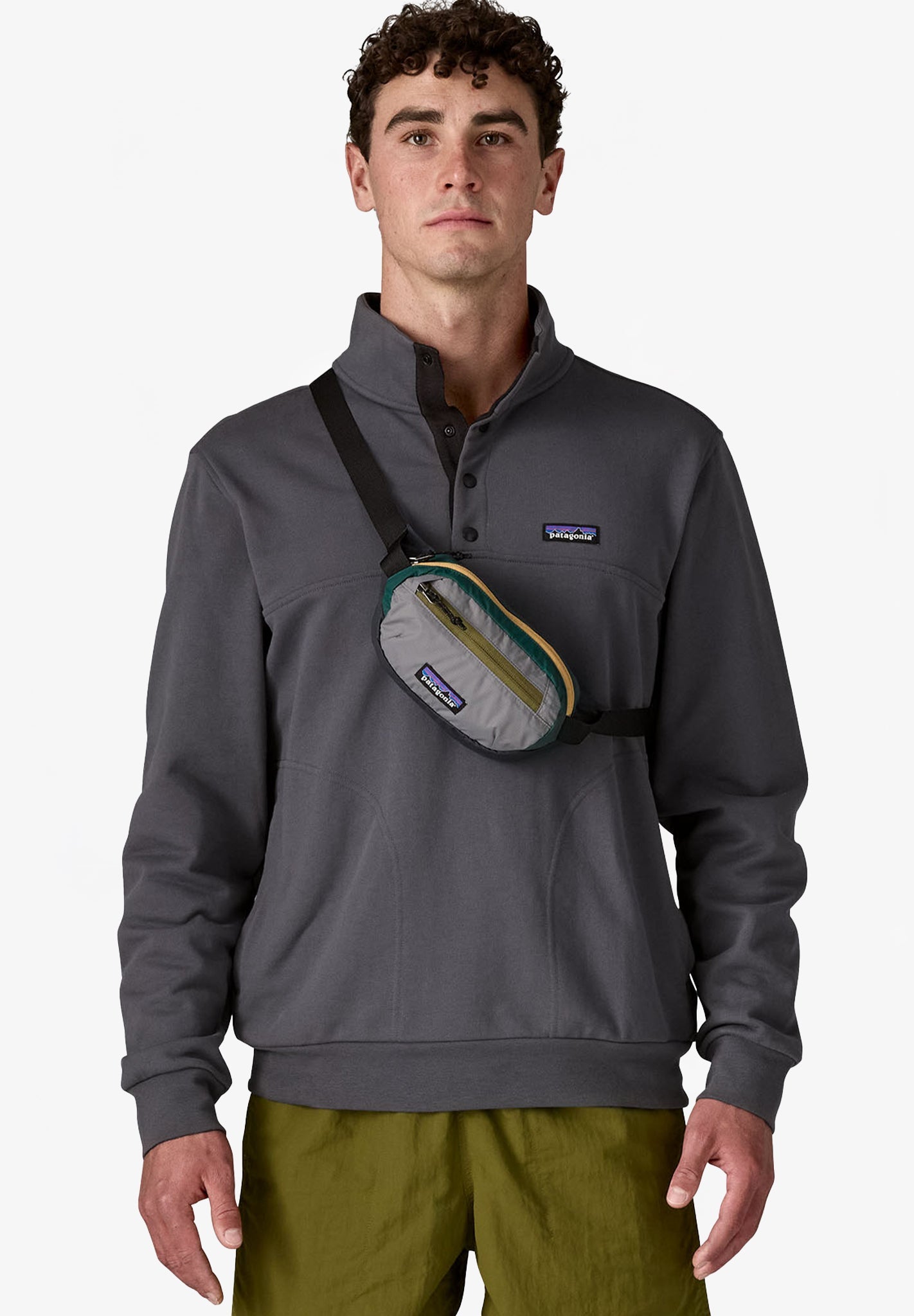 PATAGONIA - Terravia Mini Hip Pack - Patchwork: Noble Grey - BACKYARD