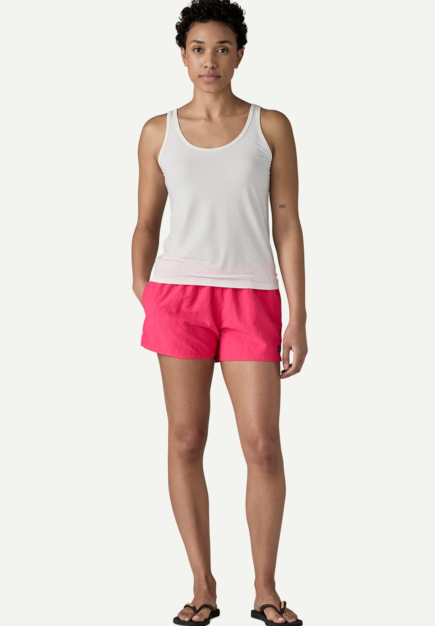 PATAGONIA - Women's Barely Baggies Shorts - Luminous Pink - BACKYARD