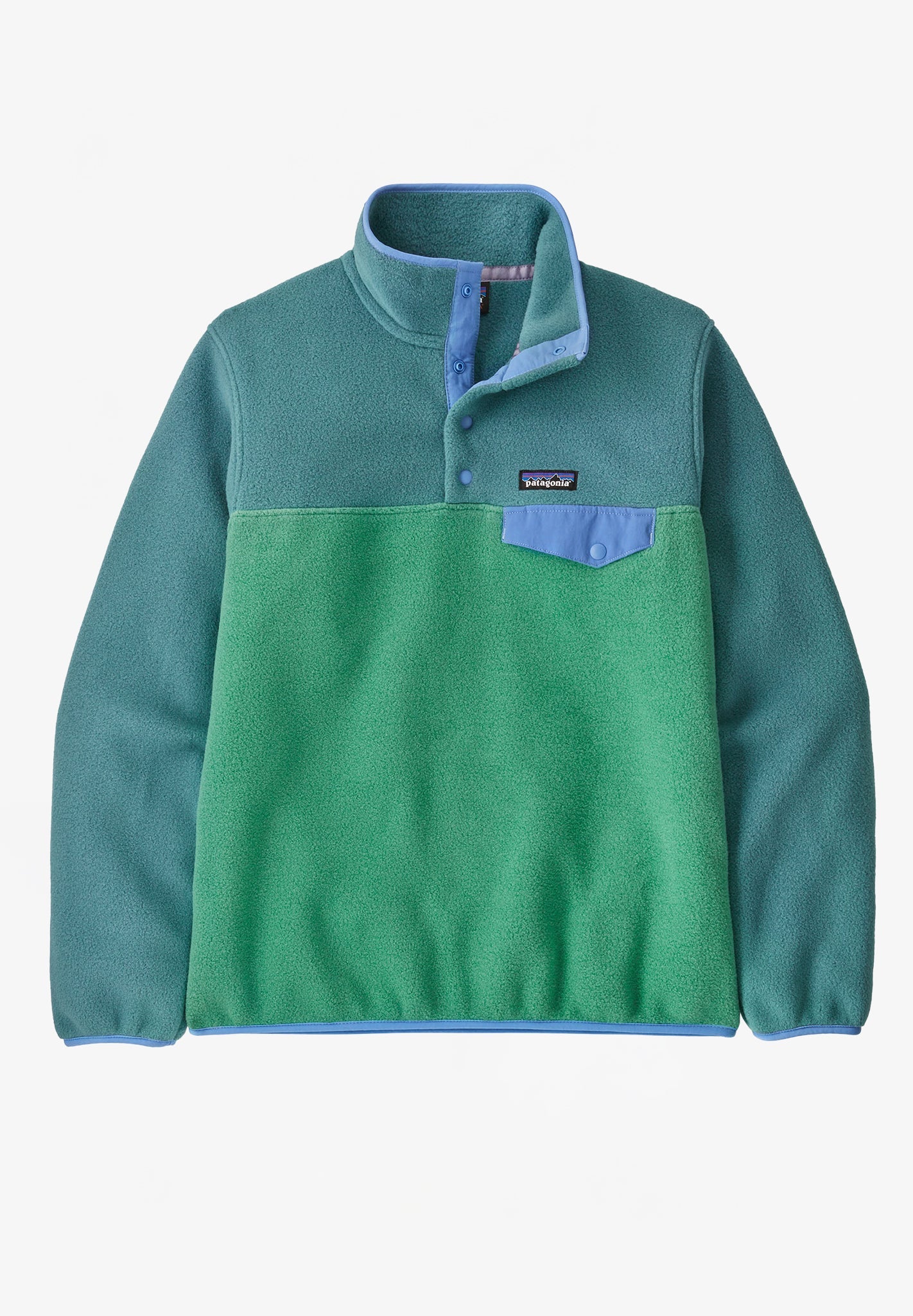PATAGONIA - Women's Lightweight Synchilla Snap - T Pullover - Heartleaf Green - BACKYARD