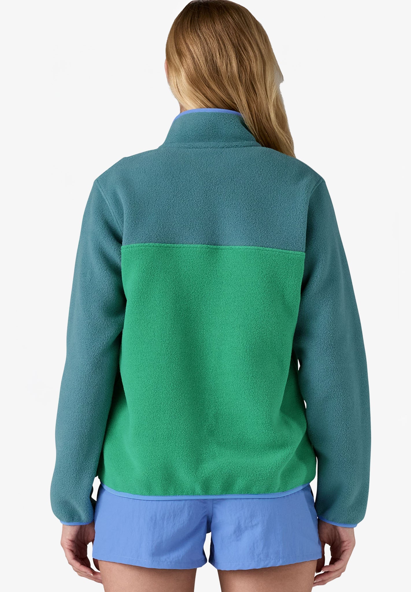 PATAGONIA - Women's Lightweight Synchilla Snap - T Pullover - Heartleaf Green - BACKYARD