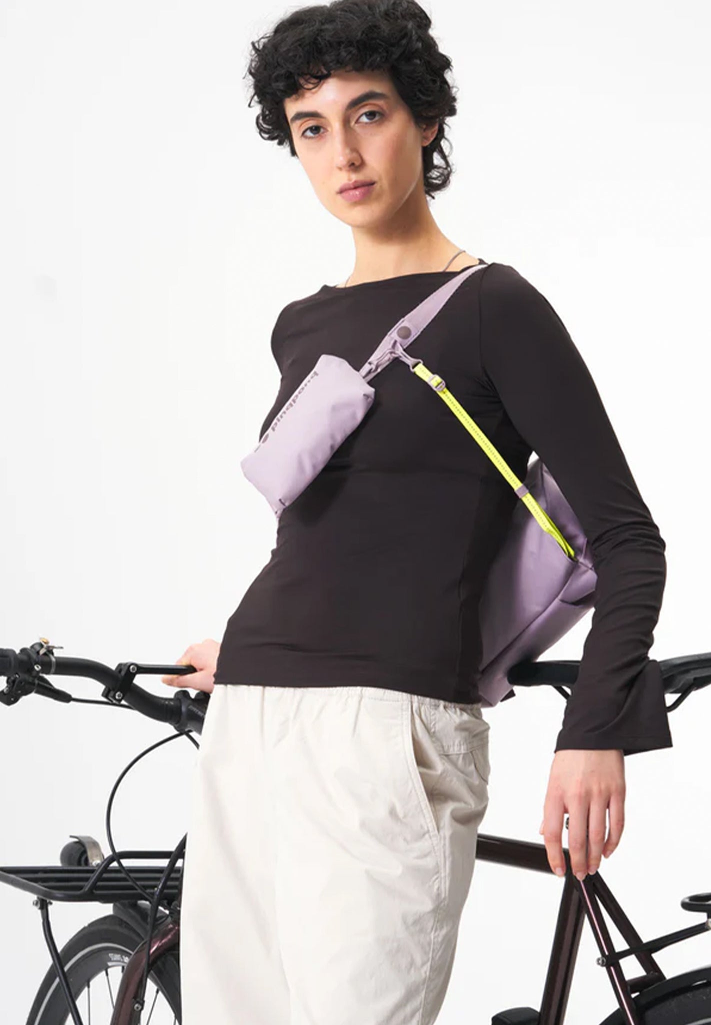 PINQPONQ - Aksel Hipbag - Construct Lilac - BACKYARD