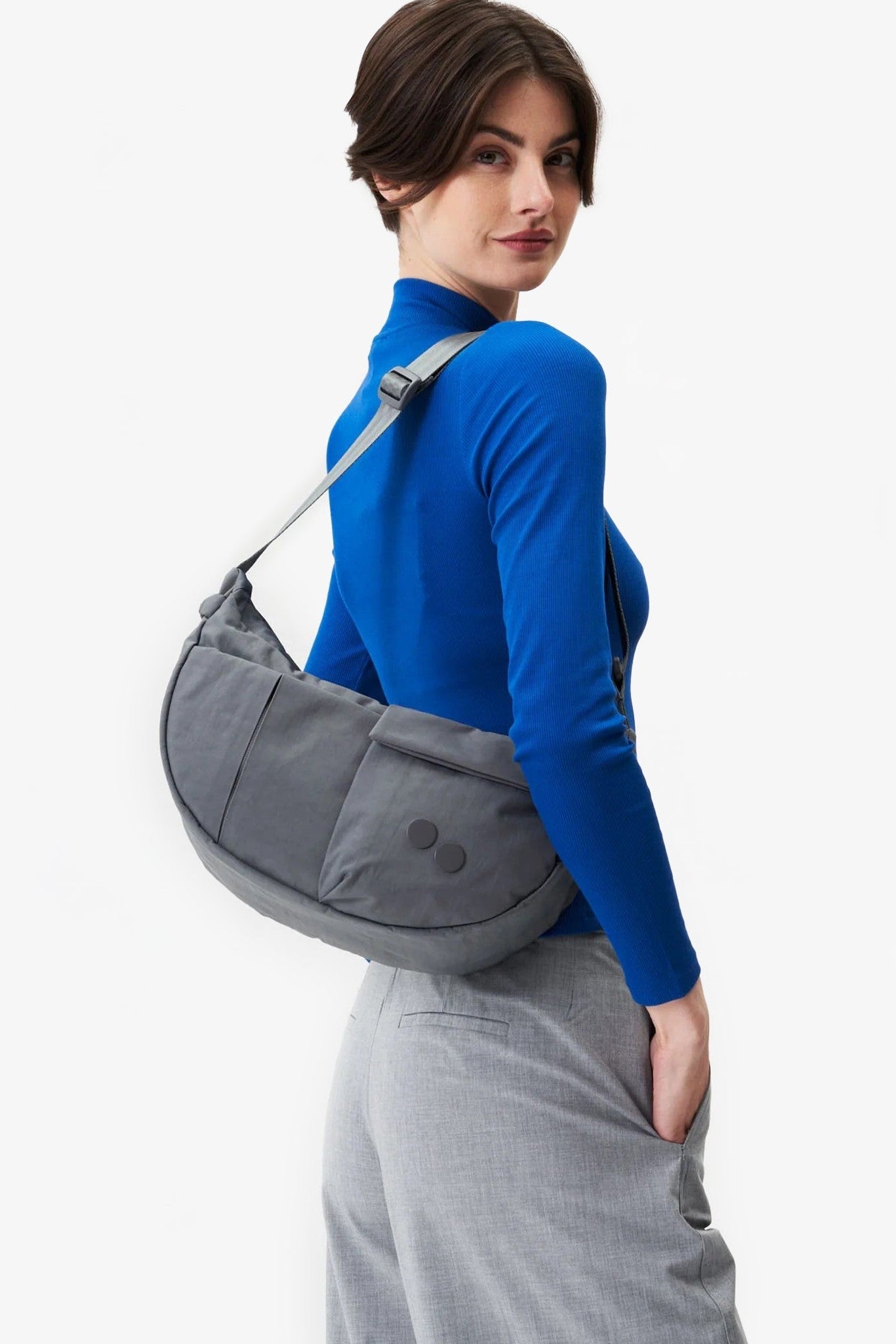 PINQPONQ - Krumm Medium - Crinkle Grey - BACKYARD