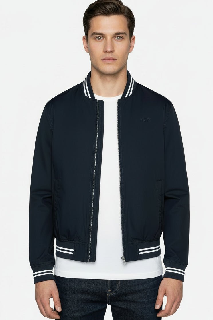Schott NYC - University College Jacket - Navy - BACKYARD
