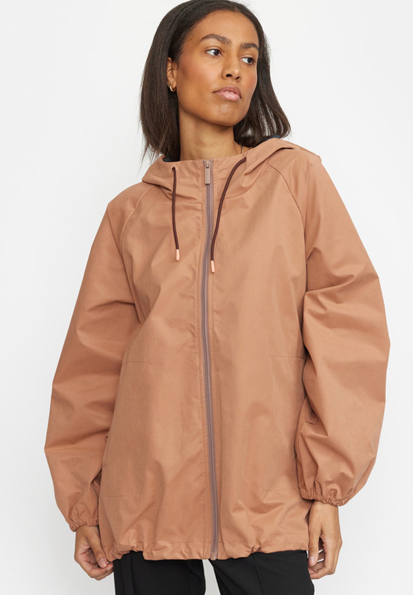 SELFHOOD - Hooded Jacket - Lightamber - BACKYARD