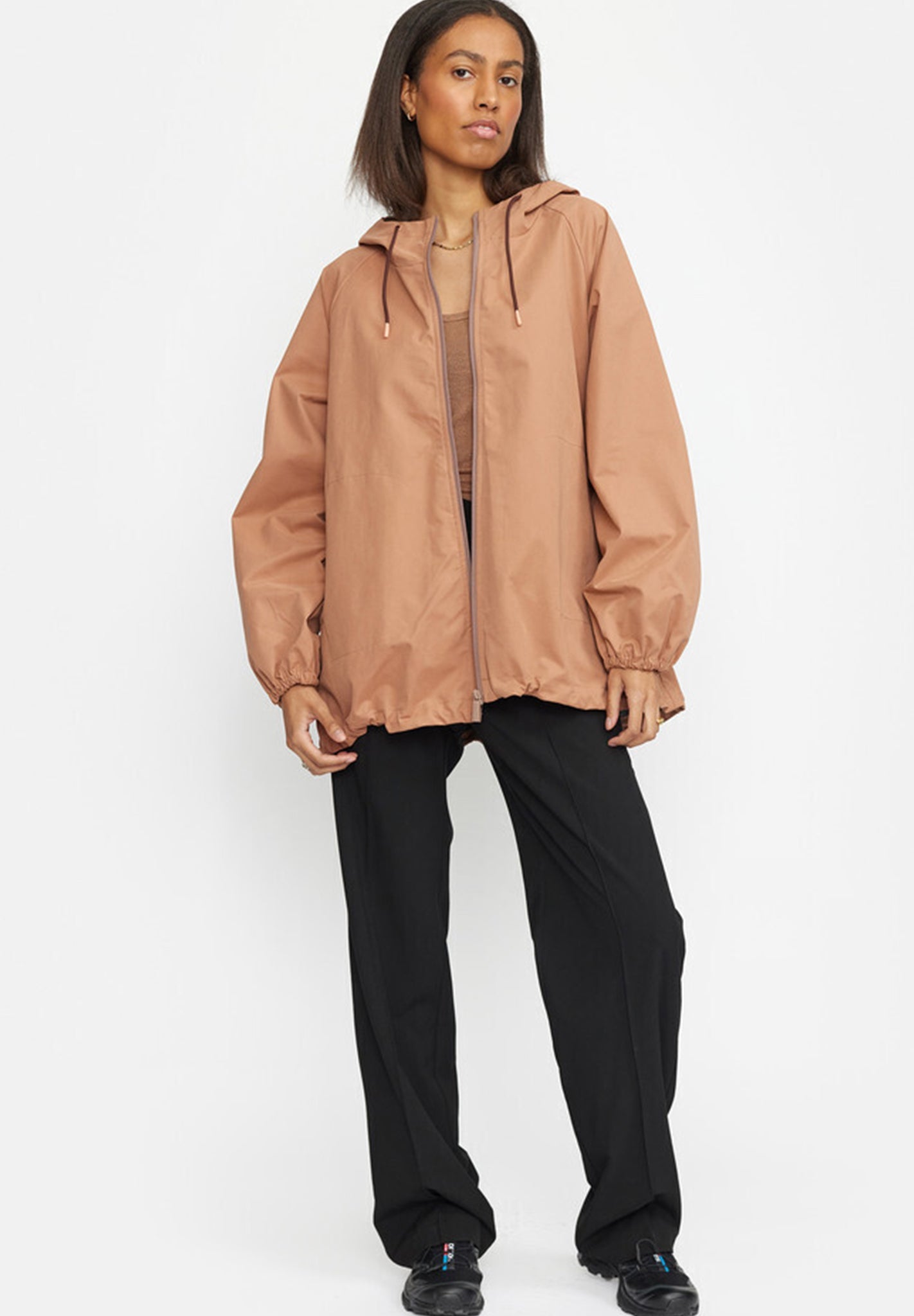 SELFHOOD - Hooded Jacket - Lightamber - BACKYARD