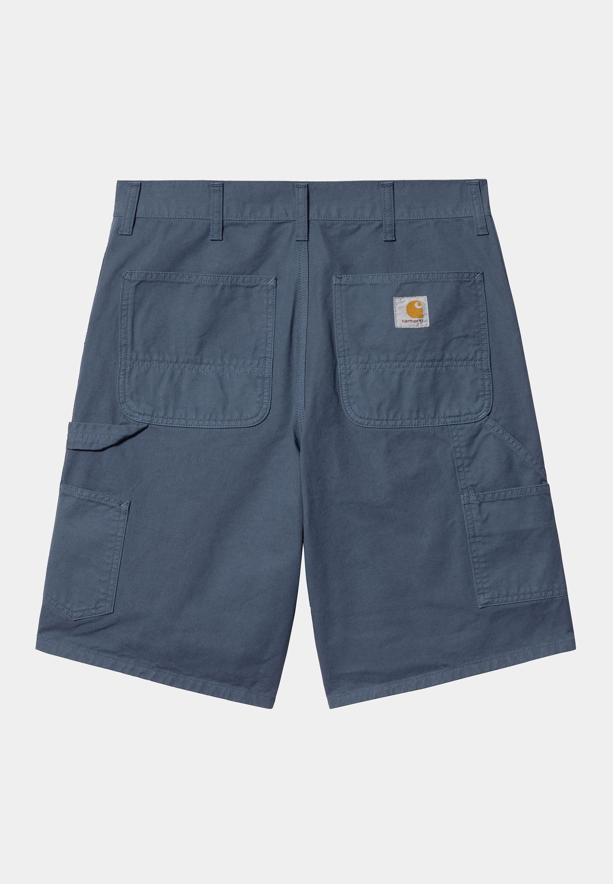 CARHARTT WIP - Single Knee Short - Storm Blue Garment Dyed - BACKYARD