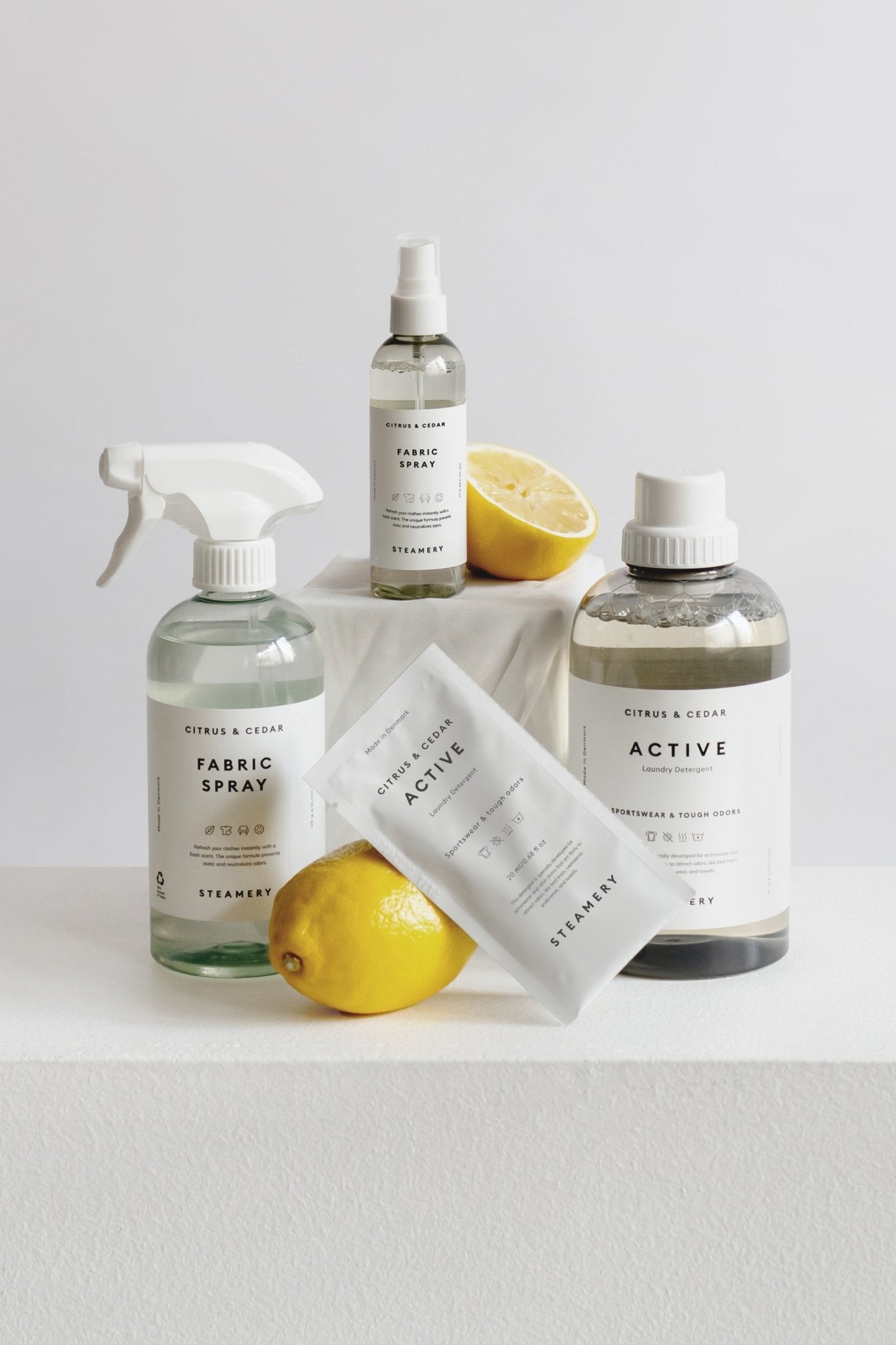 STEAMERY - Fabric Spray - Citrus Cedar - BACKYARD