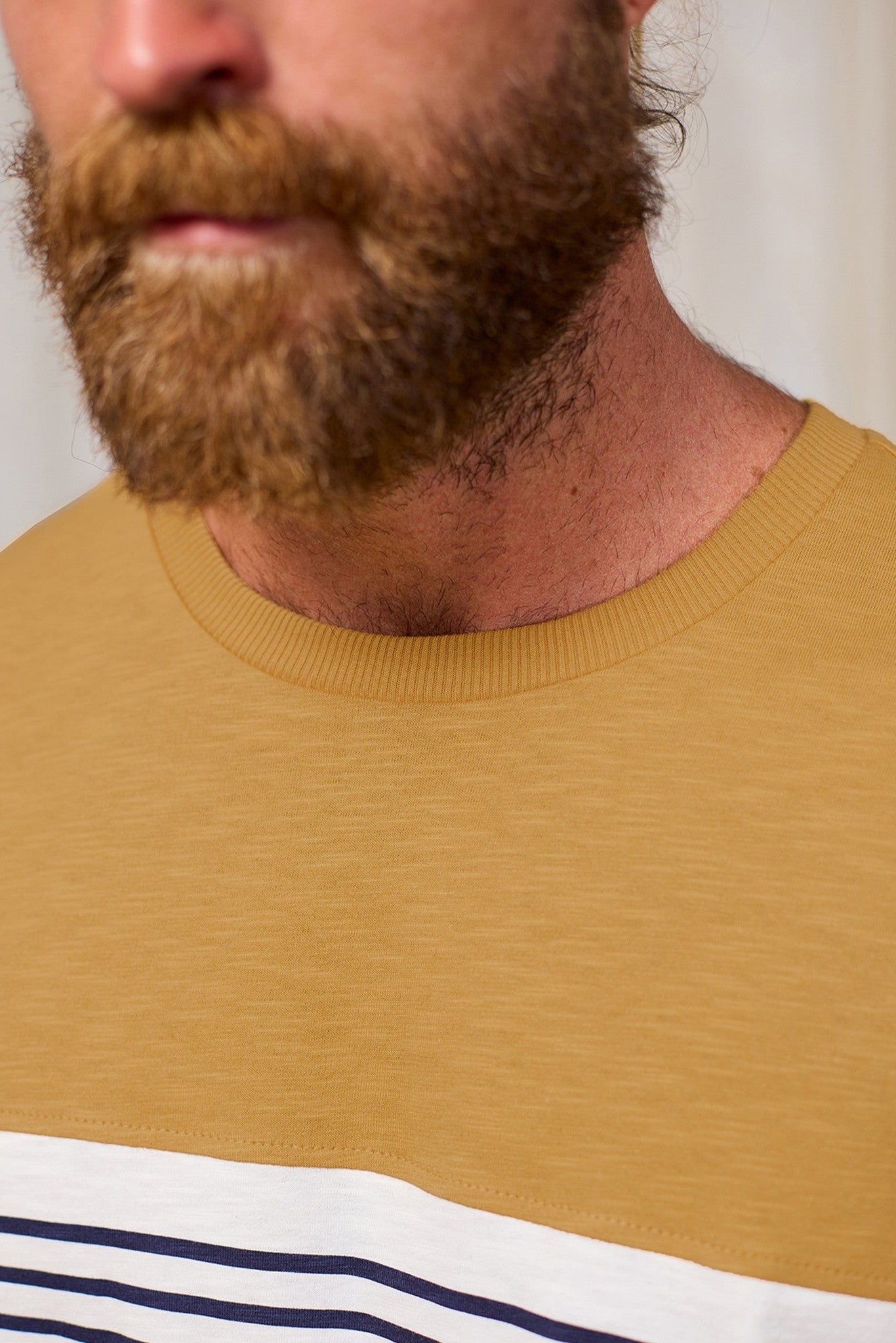 TWOTHIRDS - Plavi - Ecru Mustard - BACKYARD