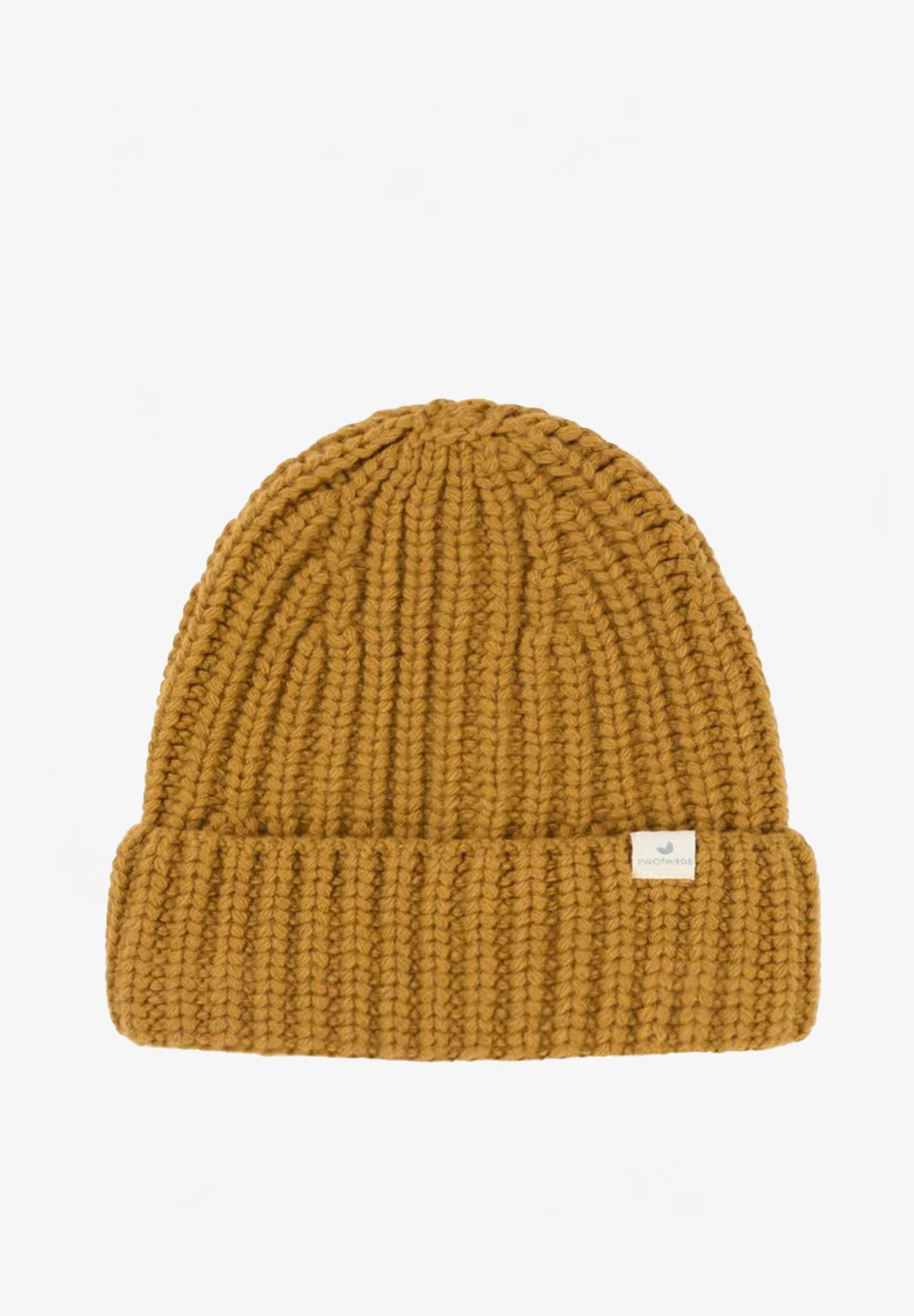 TWOTHIRDS - Ribbed Beanie - Mustard - BACKYARD