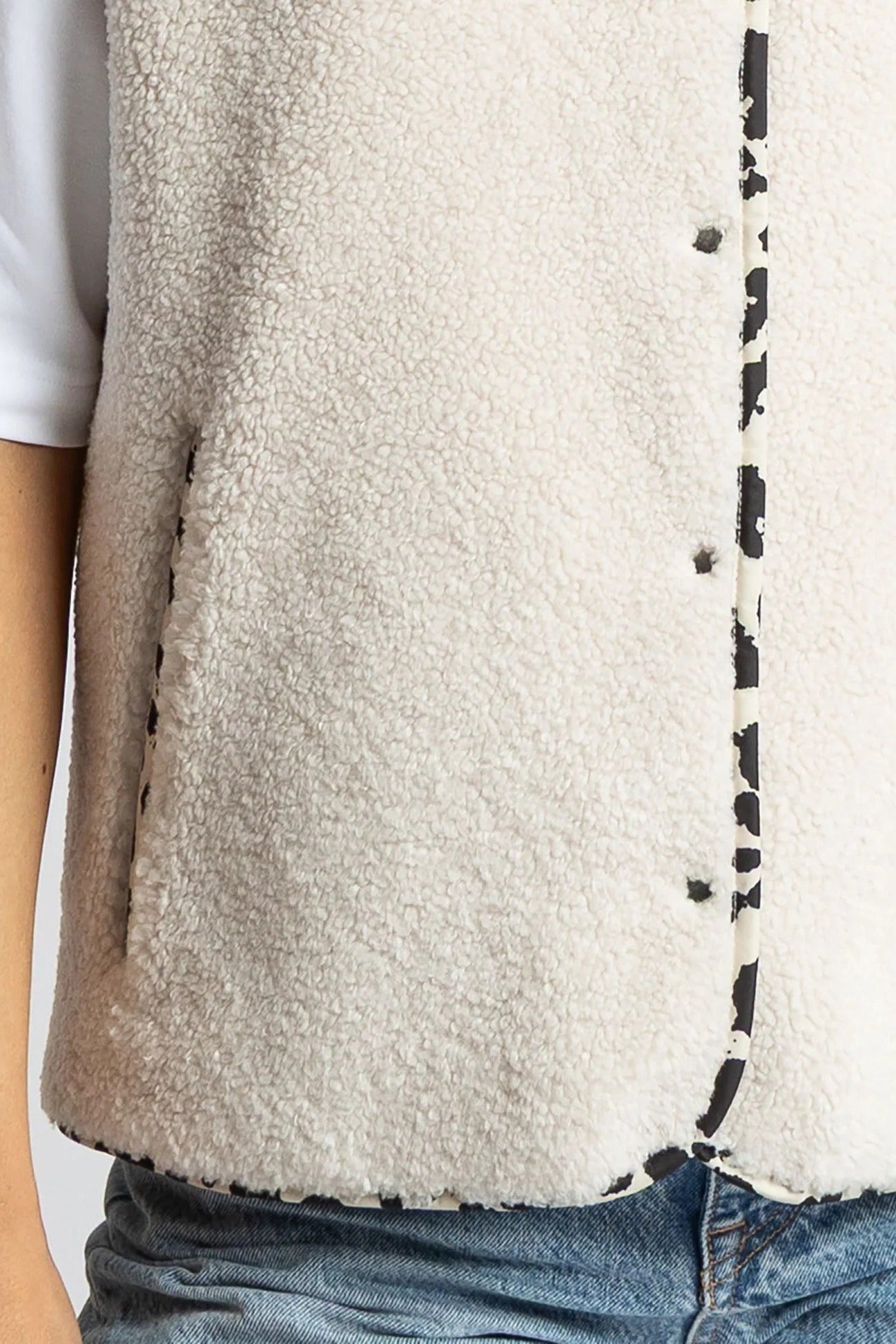 Teddy Fleece Vest