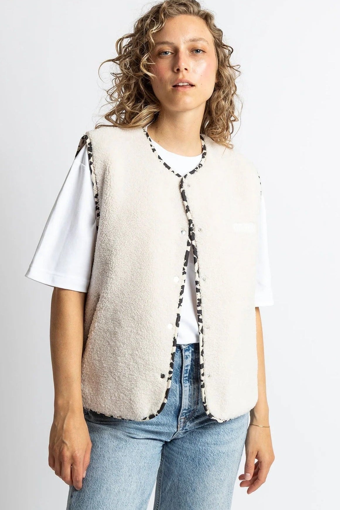Teddy Fleece Vest
