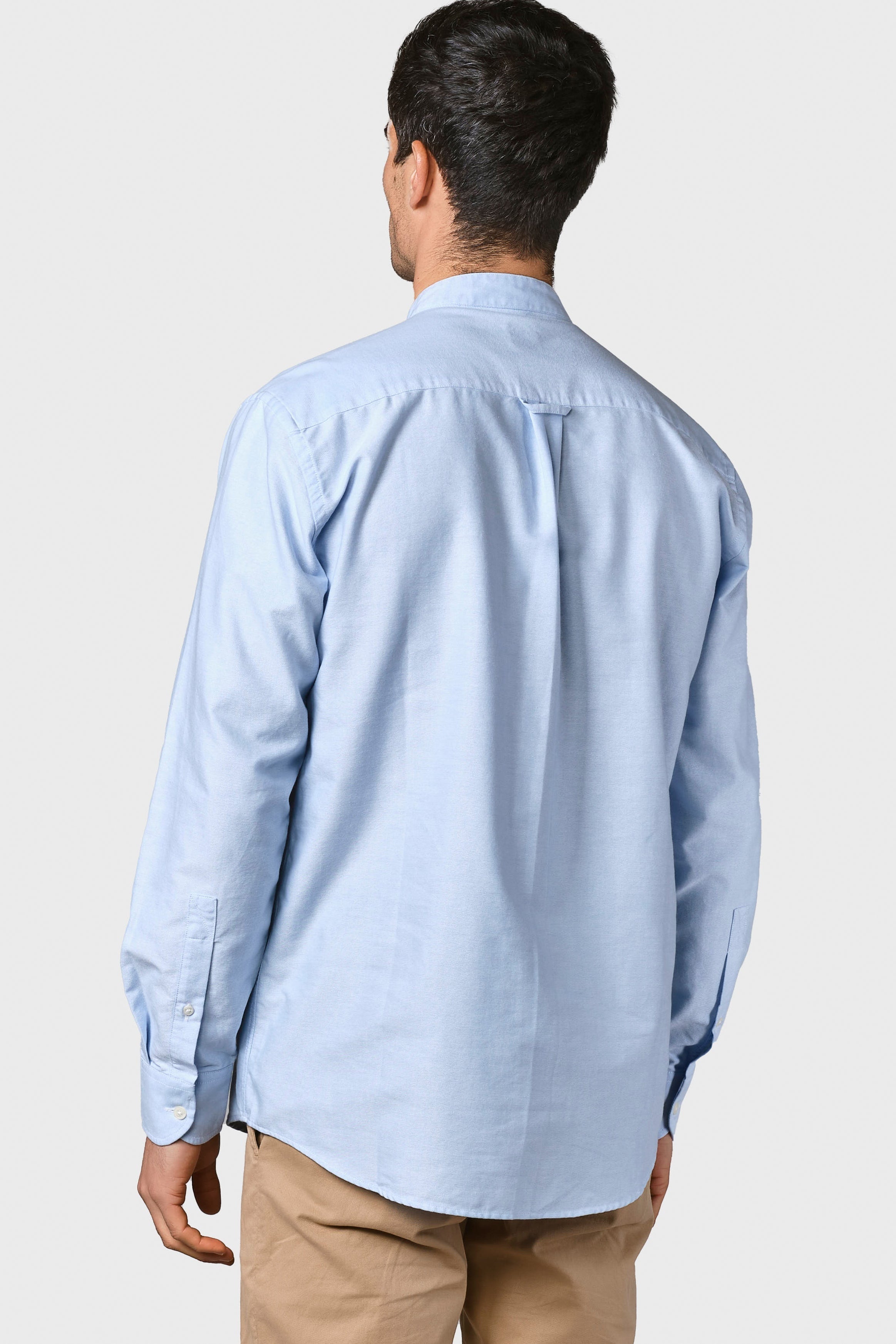 KLITMOLLER COLLECTIVE - Simon Shirt - Blue Melange - BACKYARD